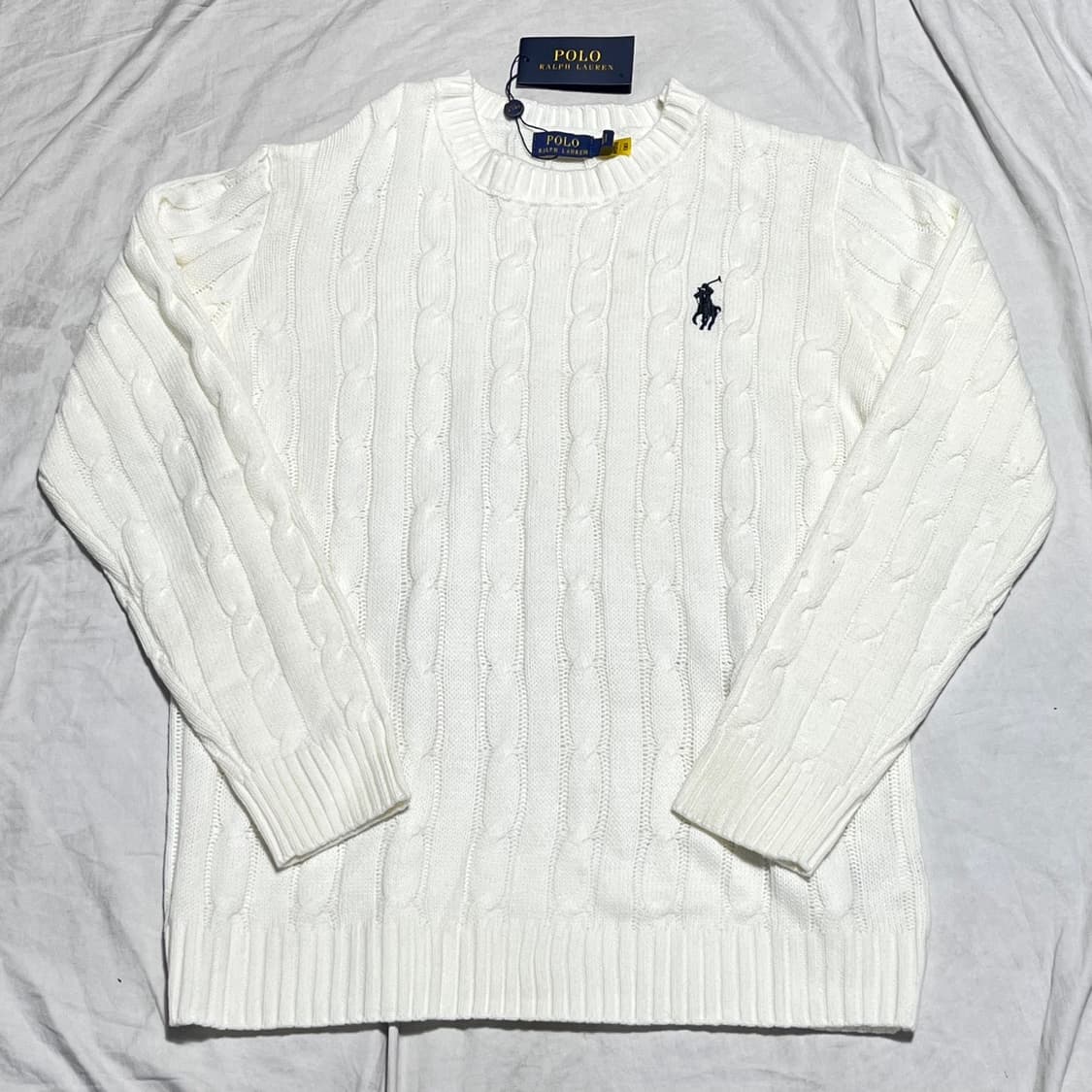 L 폴로랄프로렌 꽈배기니트 새상품 상품이미지2