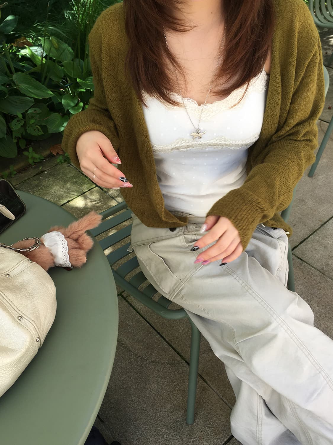 아워캐비넷 swan dot sleeveless 상품이미지1