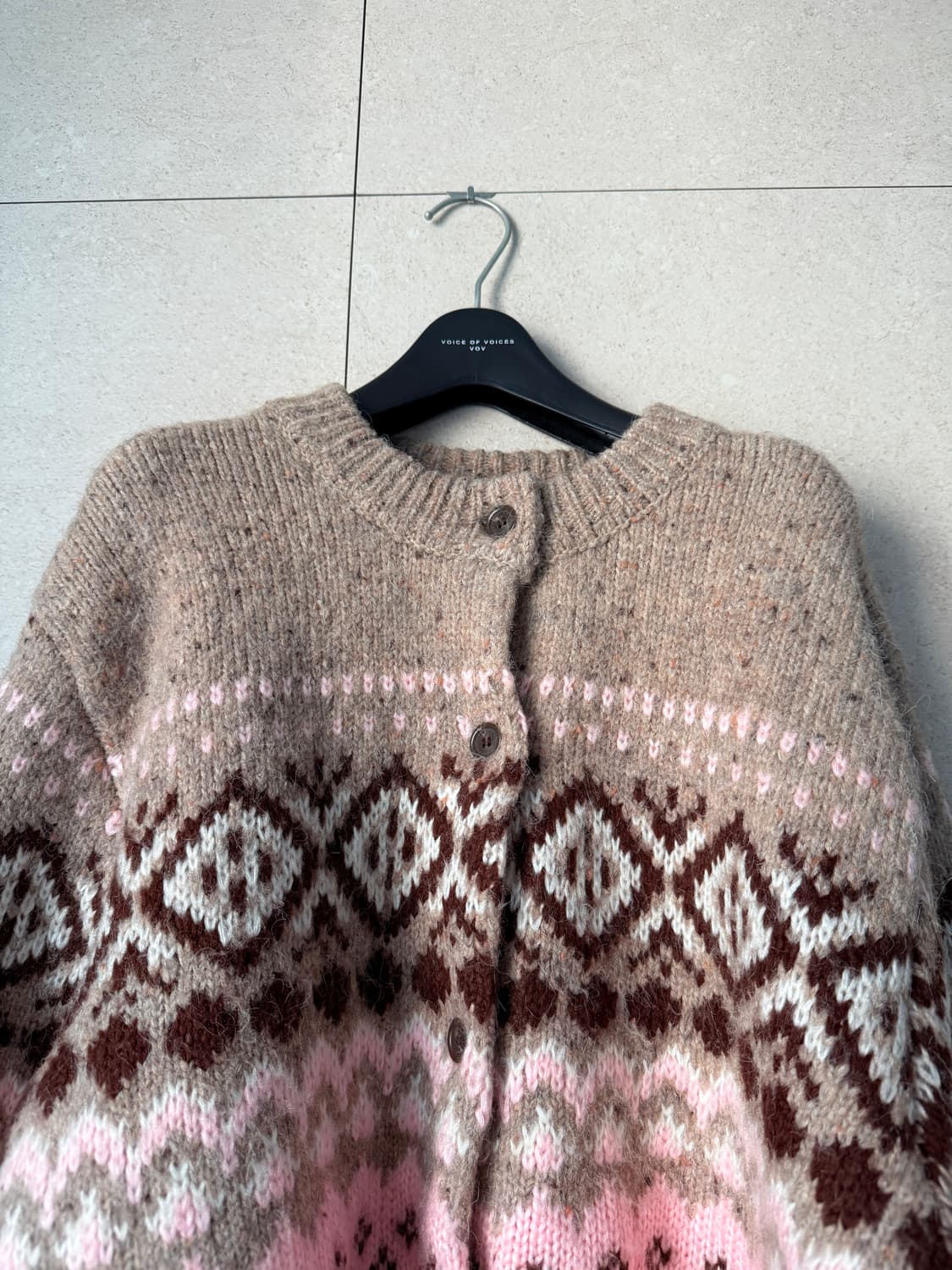 Grove 그로브 노르딕니트가디건 상품이미지5