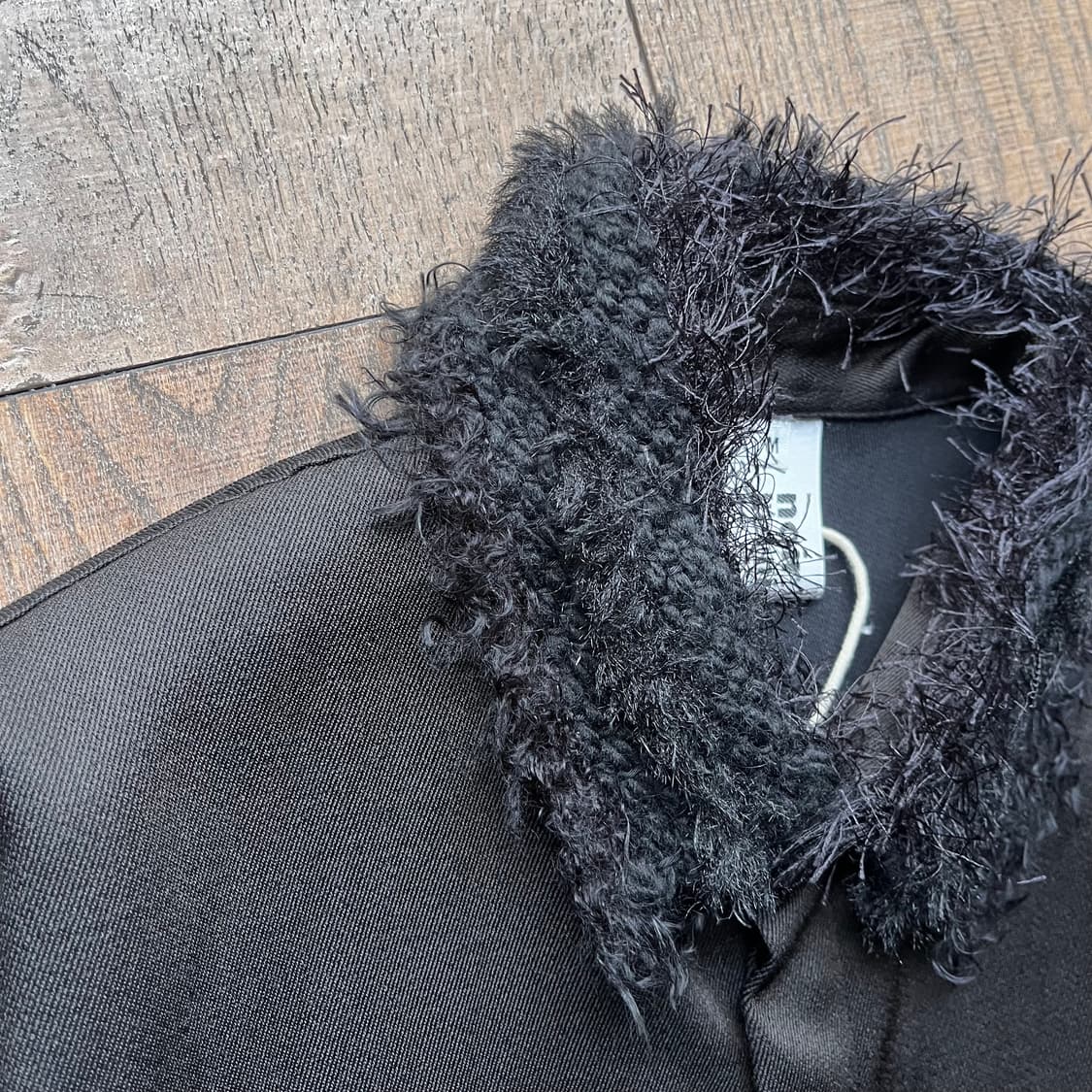 Hairy Fur Detail Blouse Jacket 상품이미지3