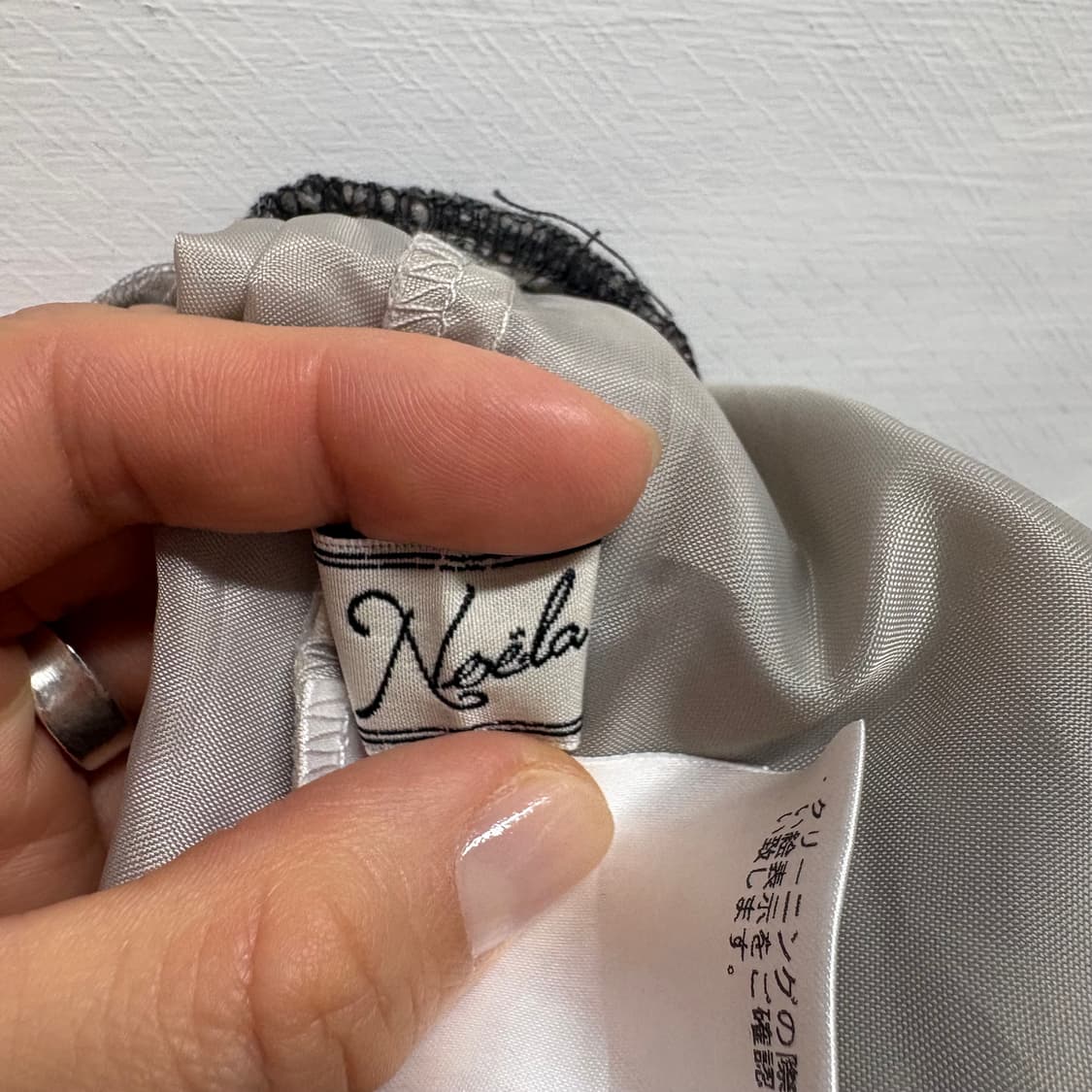 Noela 노엘라 그레이 튜튜 샤 미니 스커트 JPN 상품이미지5