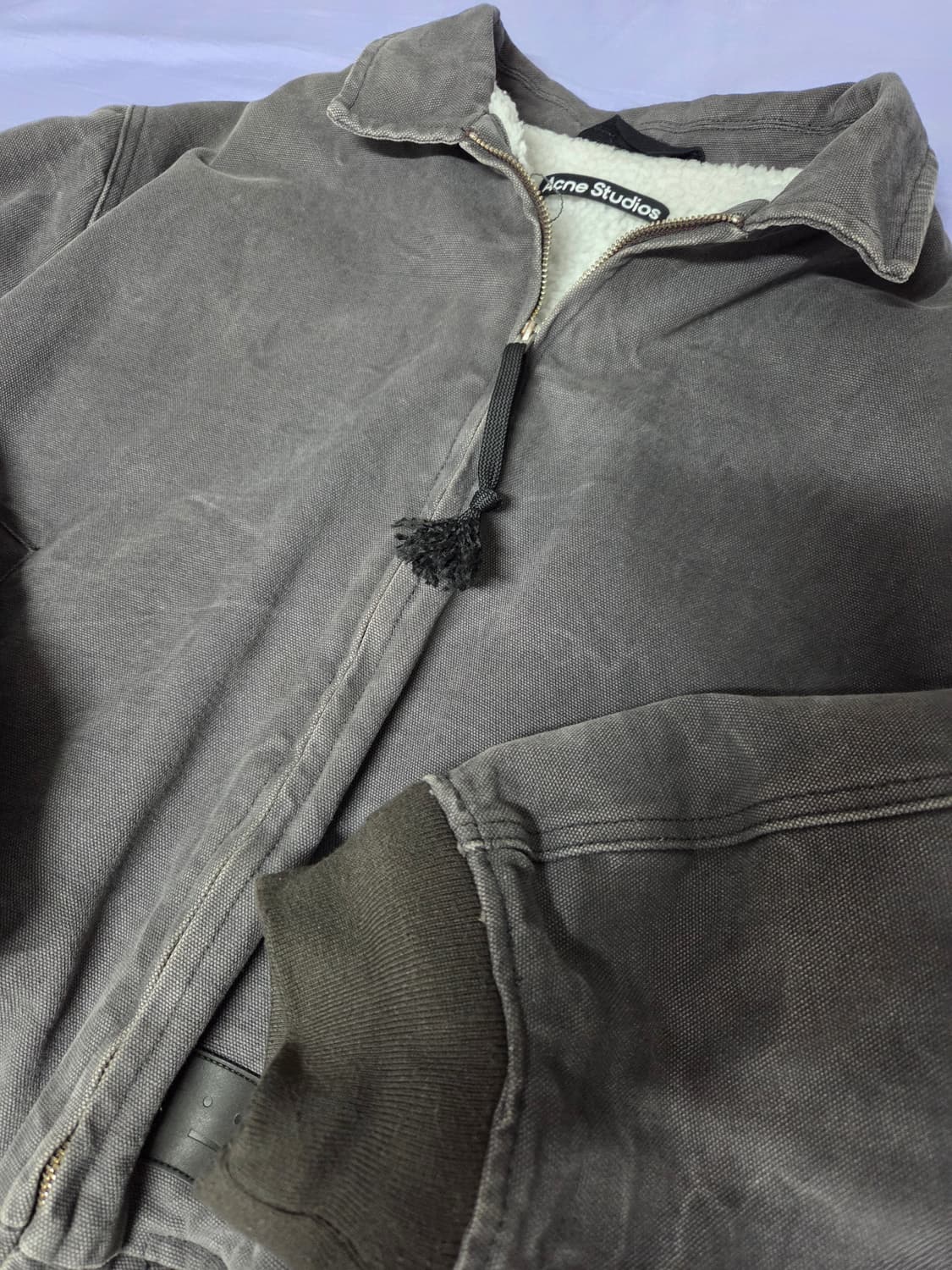 Acne studio cotton bomber jacket 상품이미지3