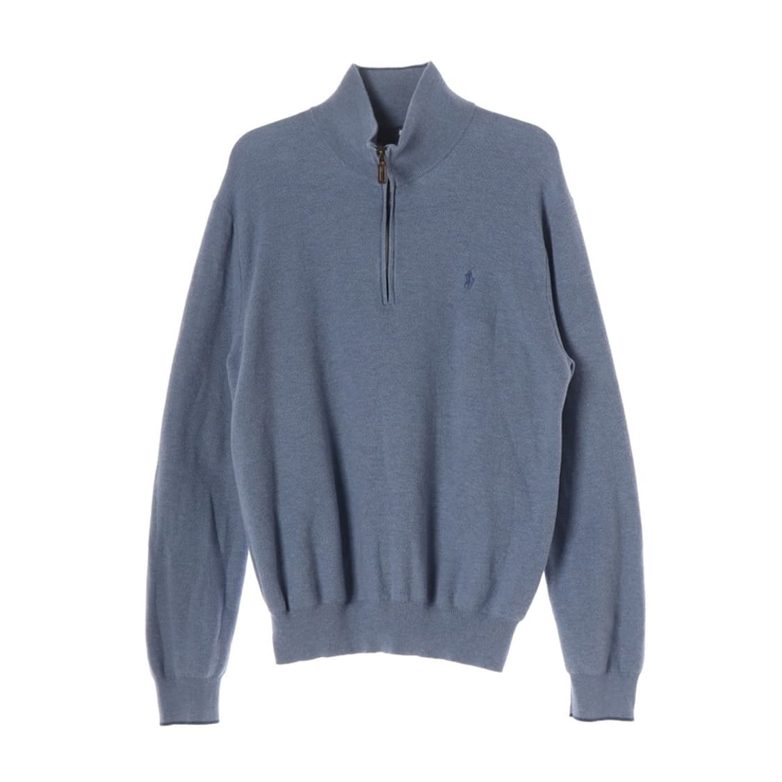 폴로 랄프로렌 피마코튼 하프집업 니트 L 상품이미지1