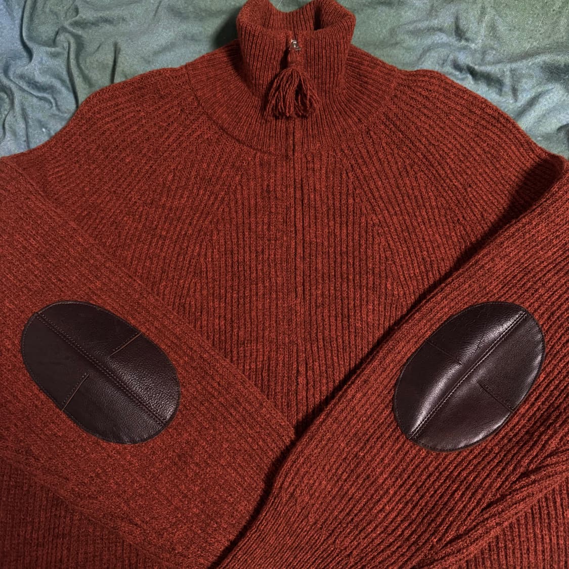 [38]올드조 OLD JOE 알파카 터틀넥 집 스웨터 상품이미지5