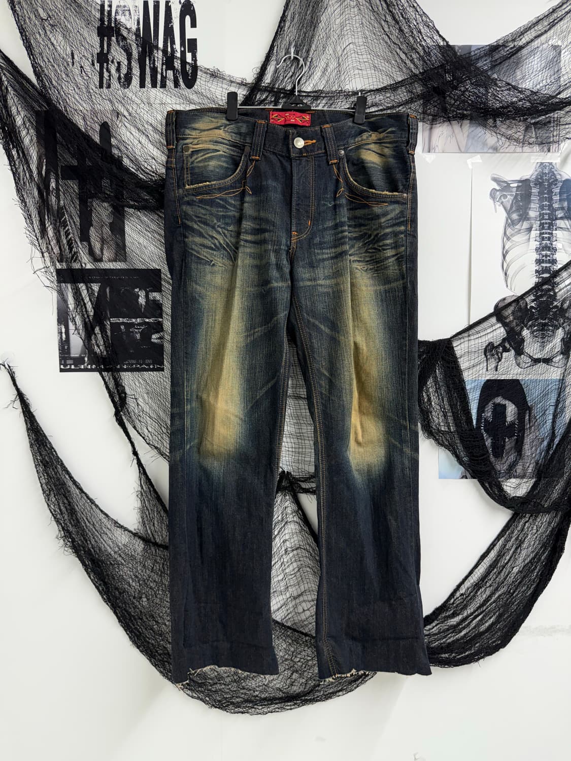 00s washing denim jeans 상품이미지1