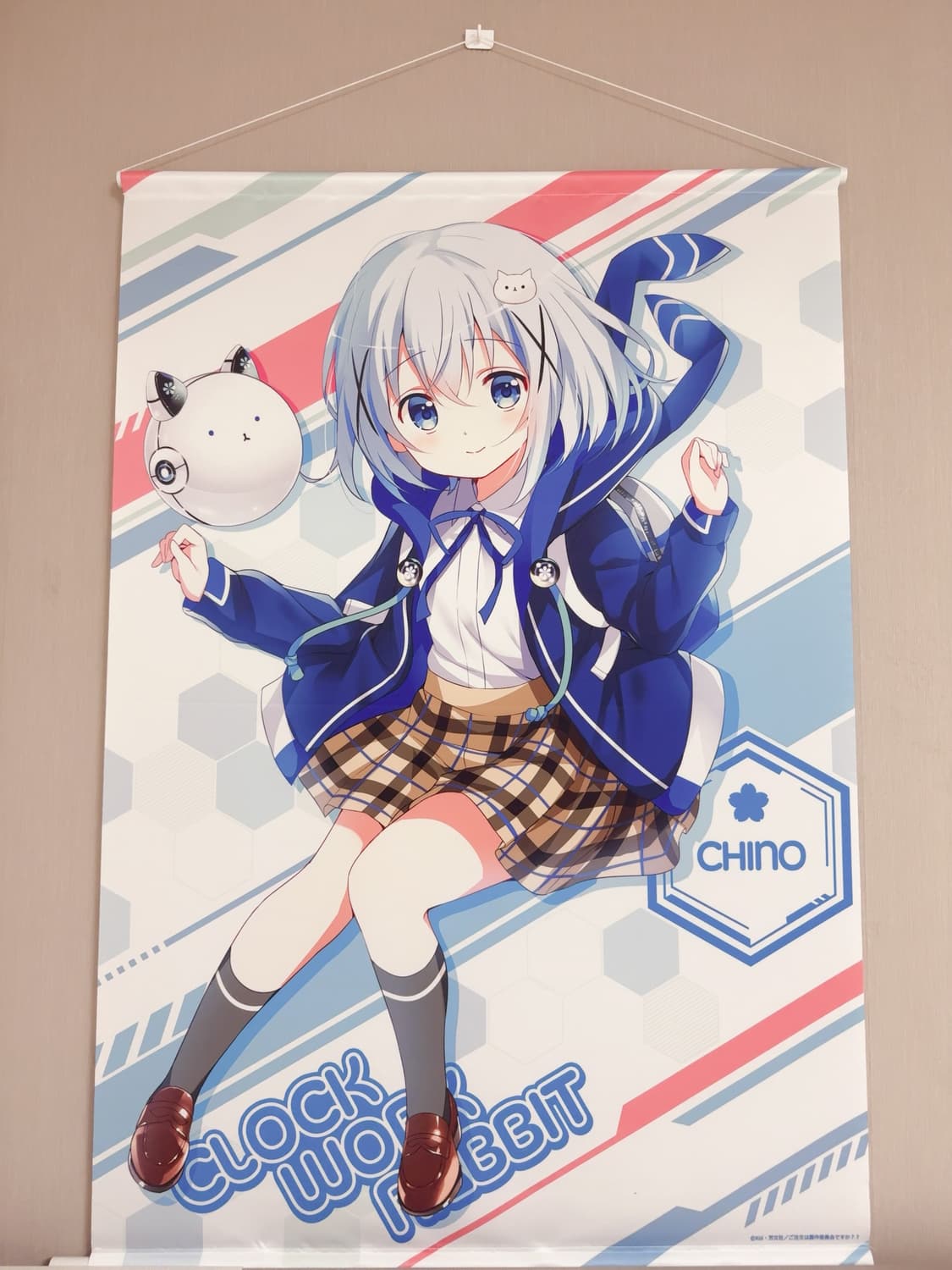 주문은 토끼입니까 치노 방꾸 태피스트리 Clock work rabbit 상품이미지1