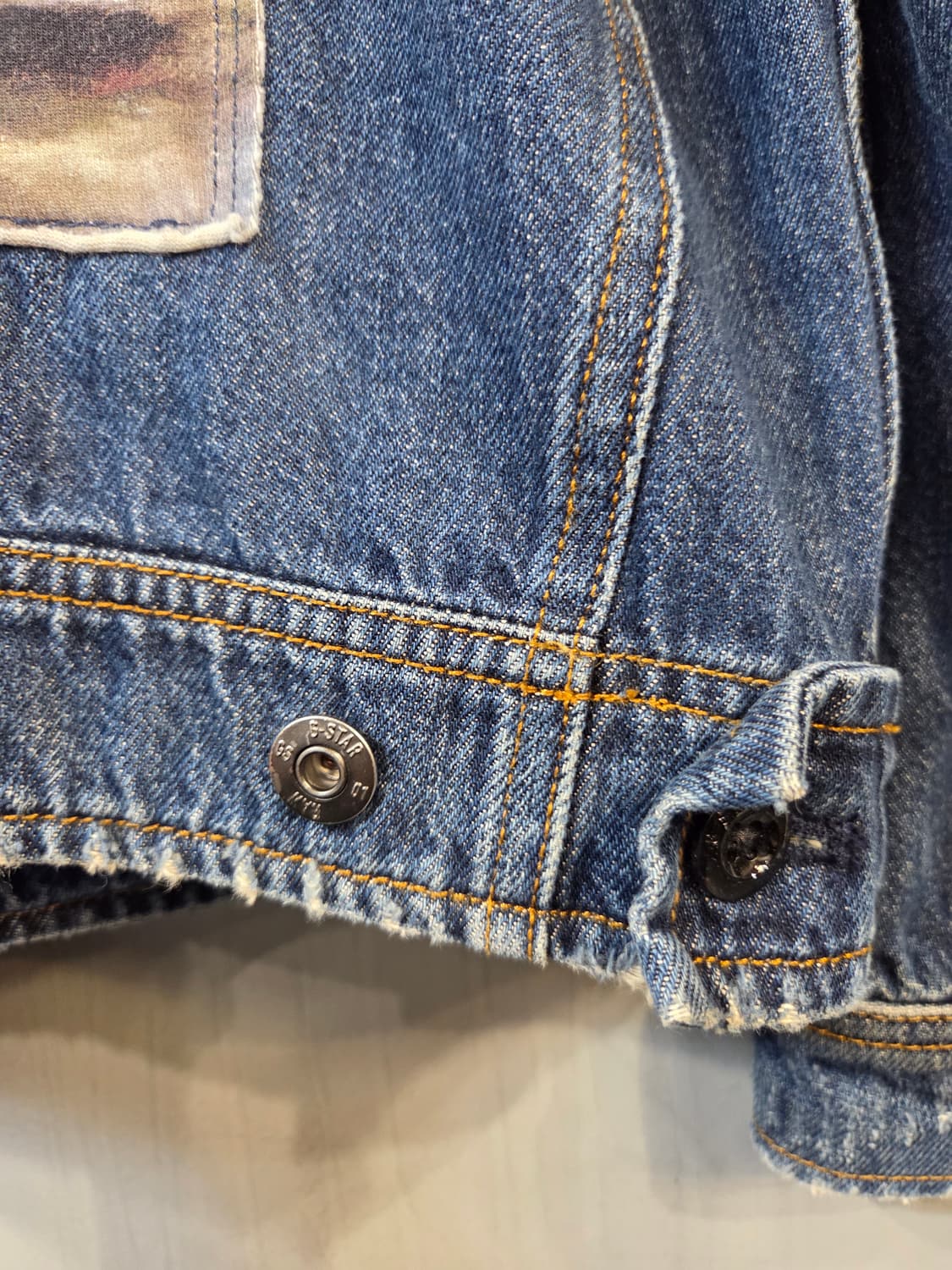 G-STAR워터 레지스턴트 3D 데님 자켓(XL)디피용/택없음 상품이미지7