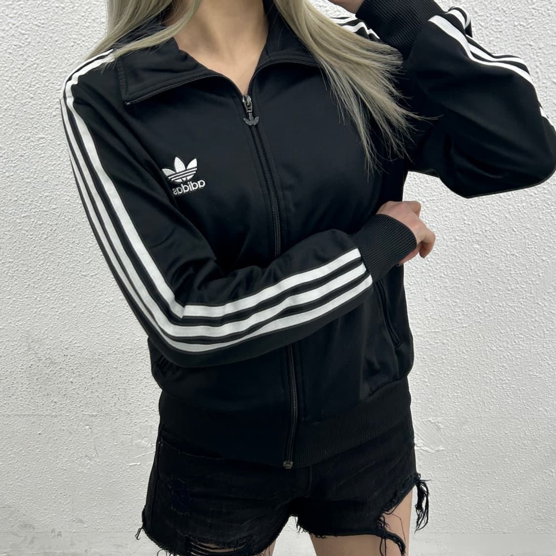 아디다스 여성 파이어버드 블랙 트랙탑 100 상품이미지2