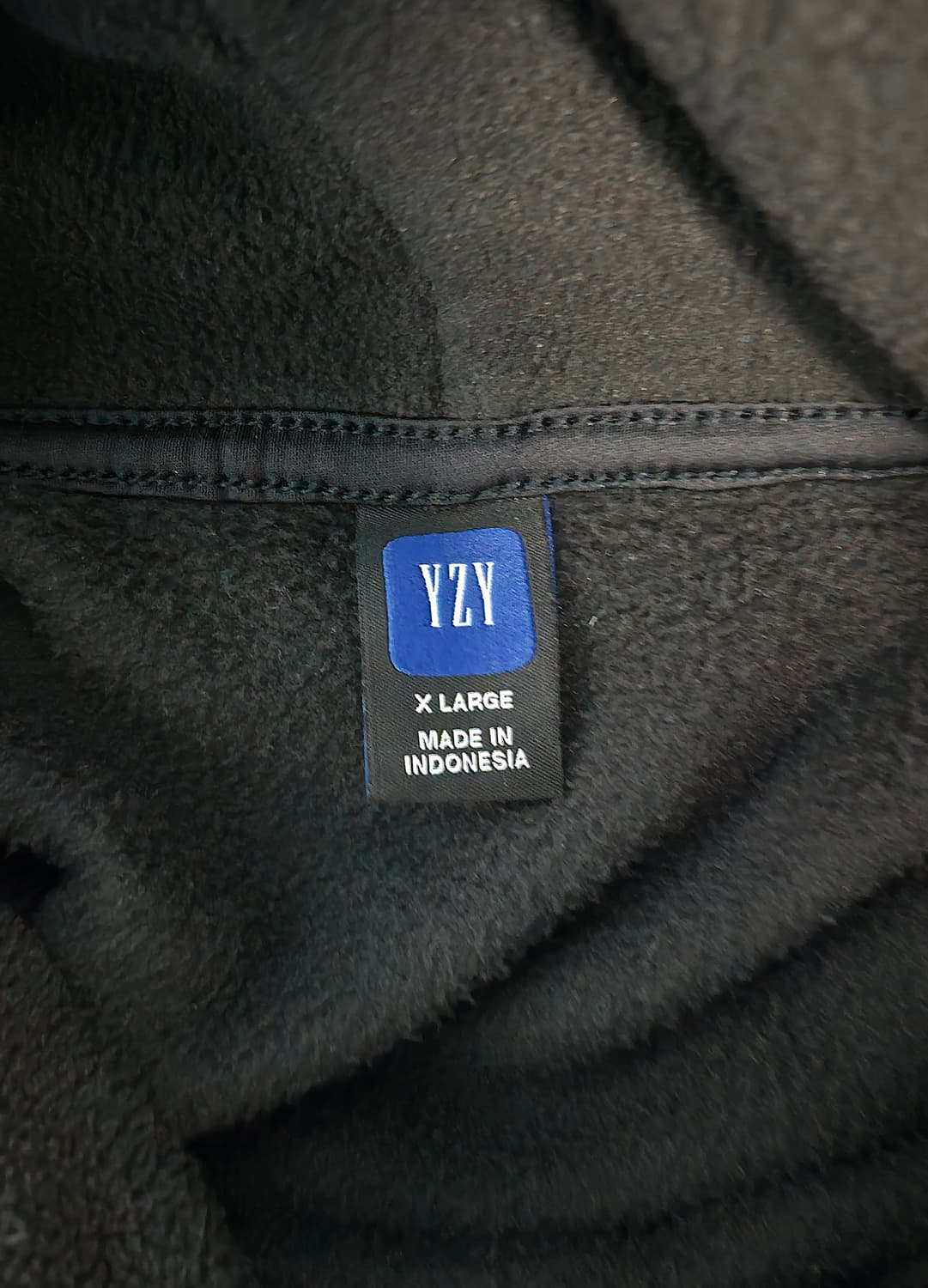 이지갭 폴라 플리스 후드 블랙 상품이미지3