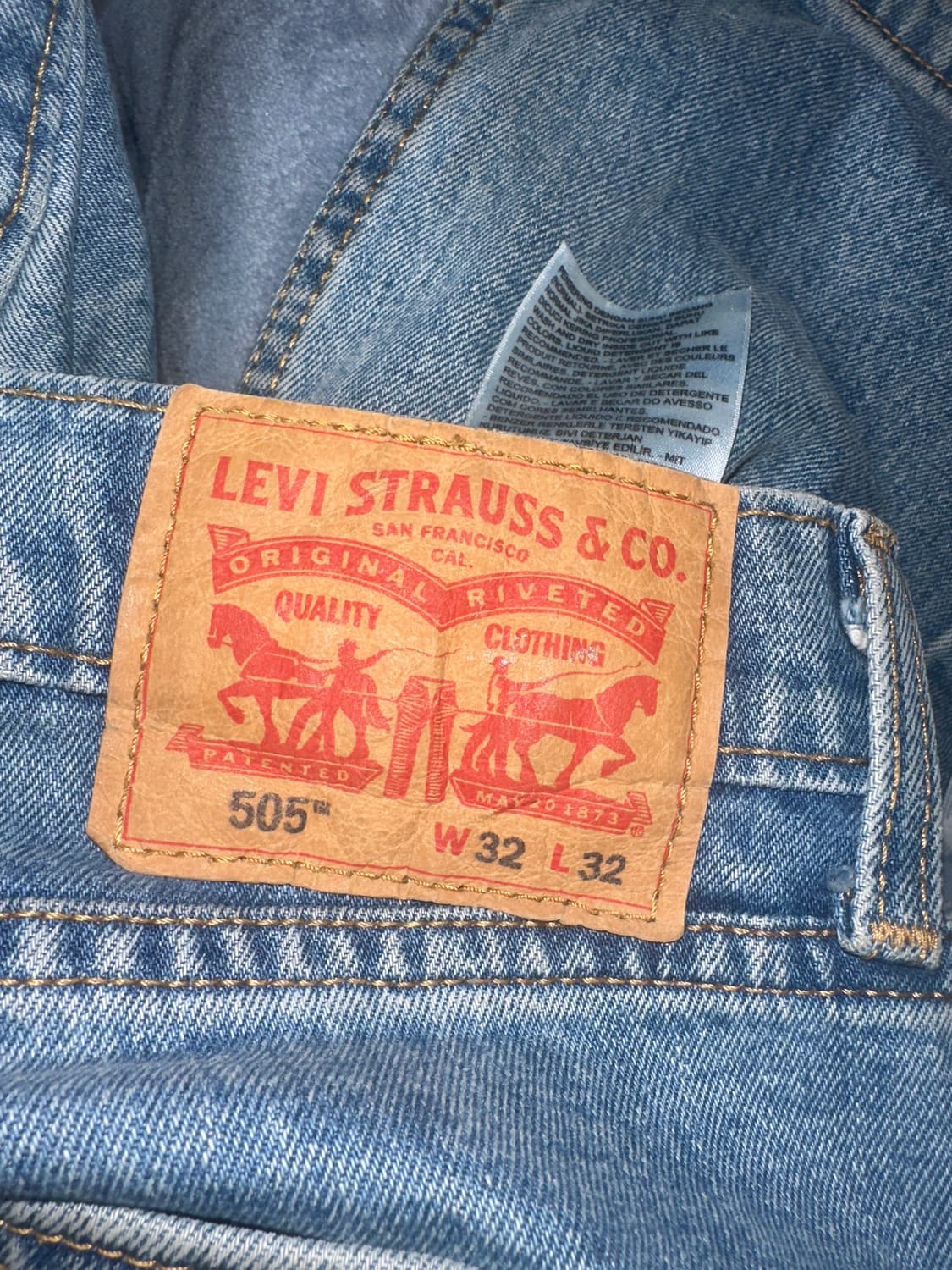 levi’s 505 32x32 상품이미지3