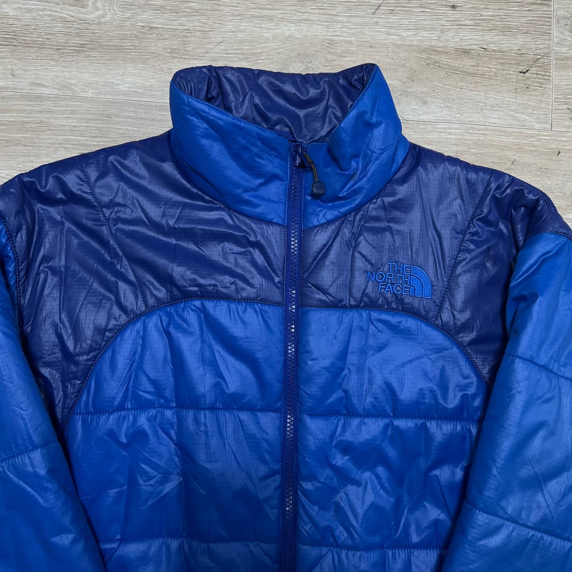 노스페이스 엘셀로프트 스탠드넥 투톤 배색 경량패딩 [블루] L/100 상품이미지2