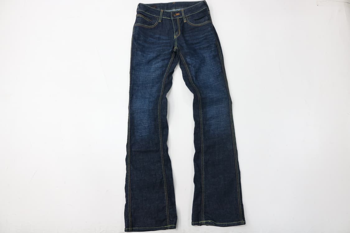 Happy Face by Bobson 옐로우 스티치 부츠컷 데님 팬츠  상품이미지2