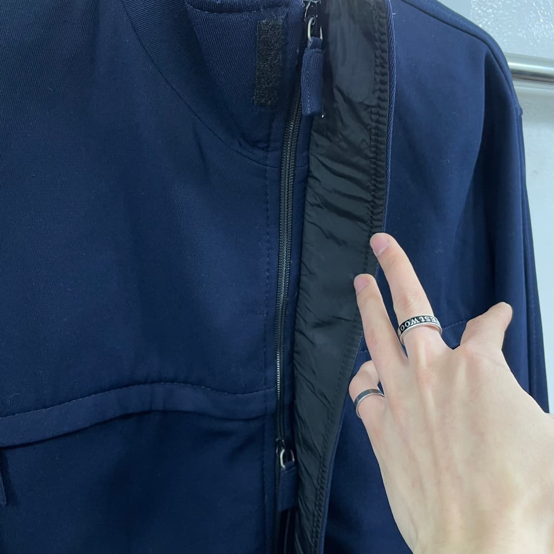 프라다 나일론 투웨이 트러커자켓 XL 상품이미지4