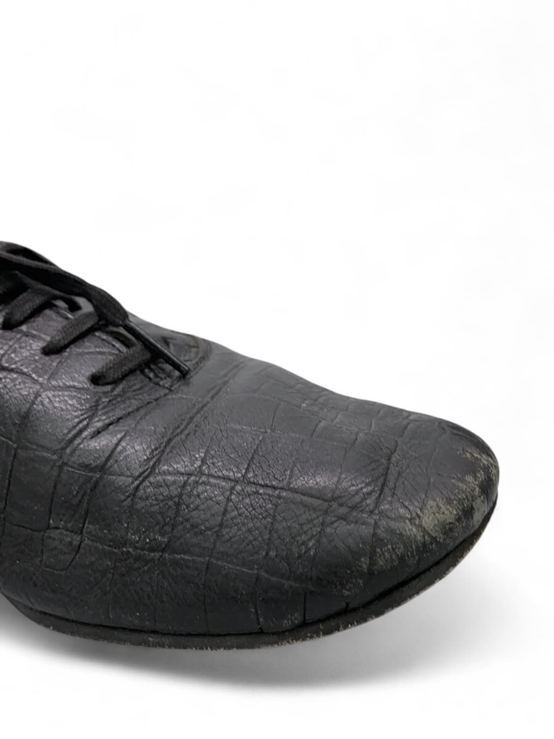 꼼데가르송 뱀피 디자인 가죽 플랫슈즈 상품이미지5