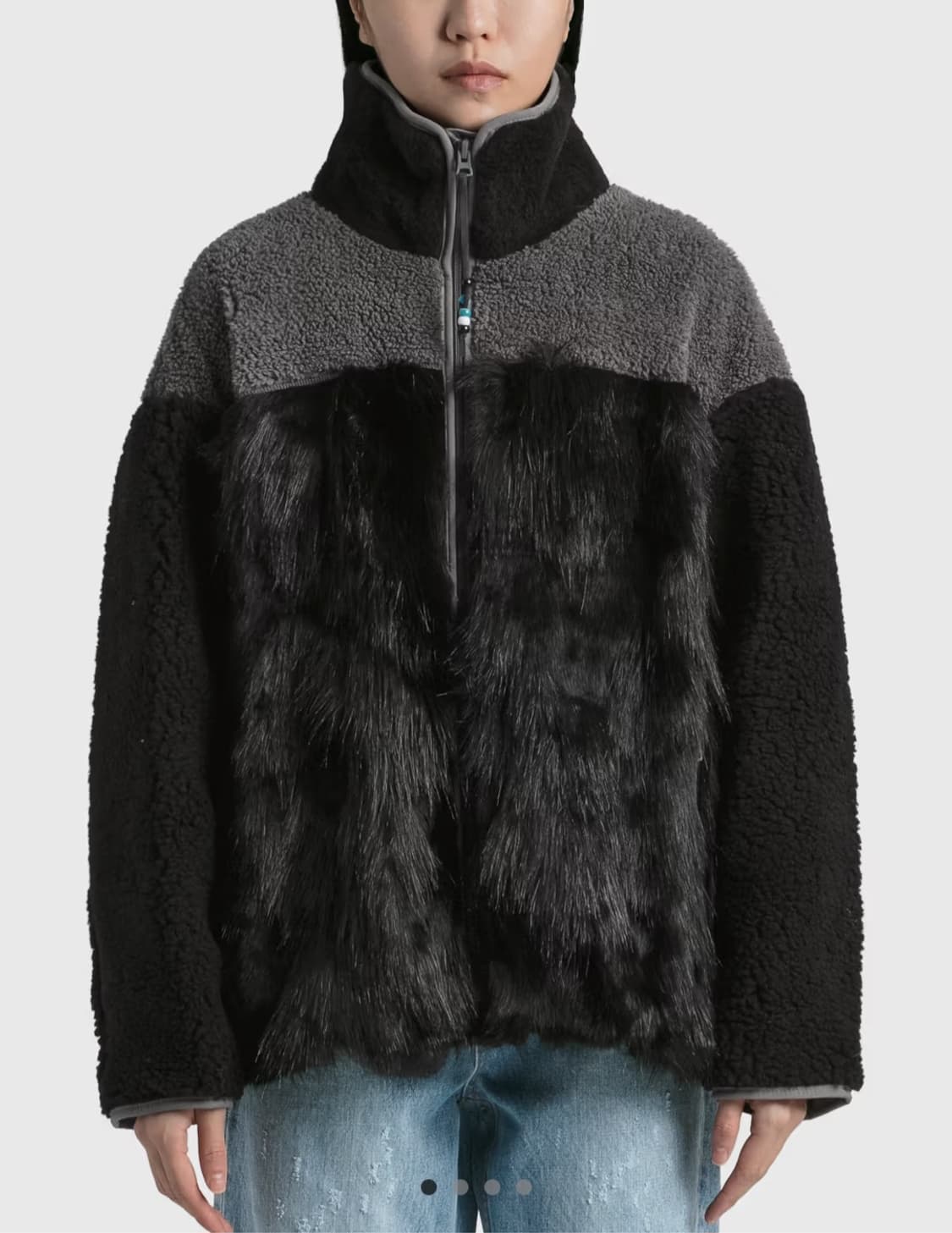 더오픈프로덕트. 페이크퍼 플리스 자켓 상품이미지3
