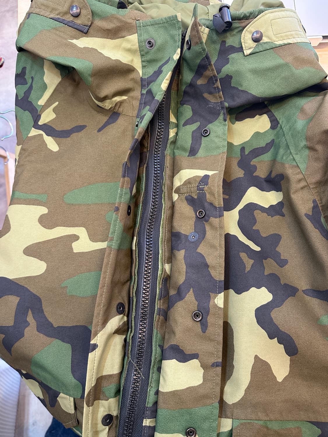 미군 tennessee apparel 카모플라주 자켓 상품이미지4