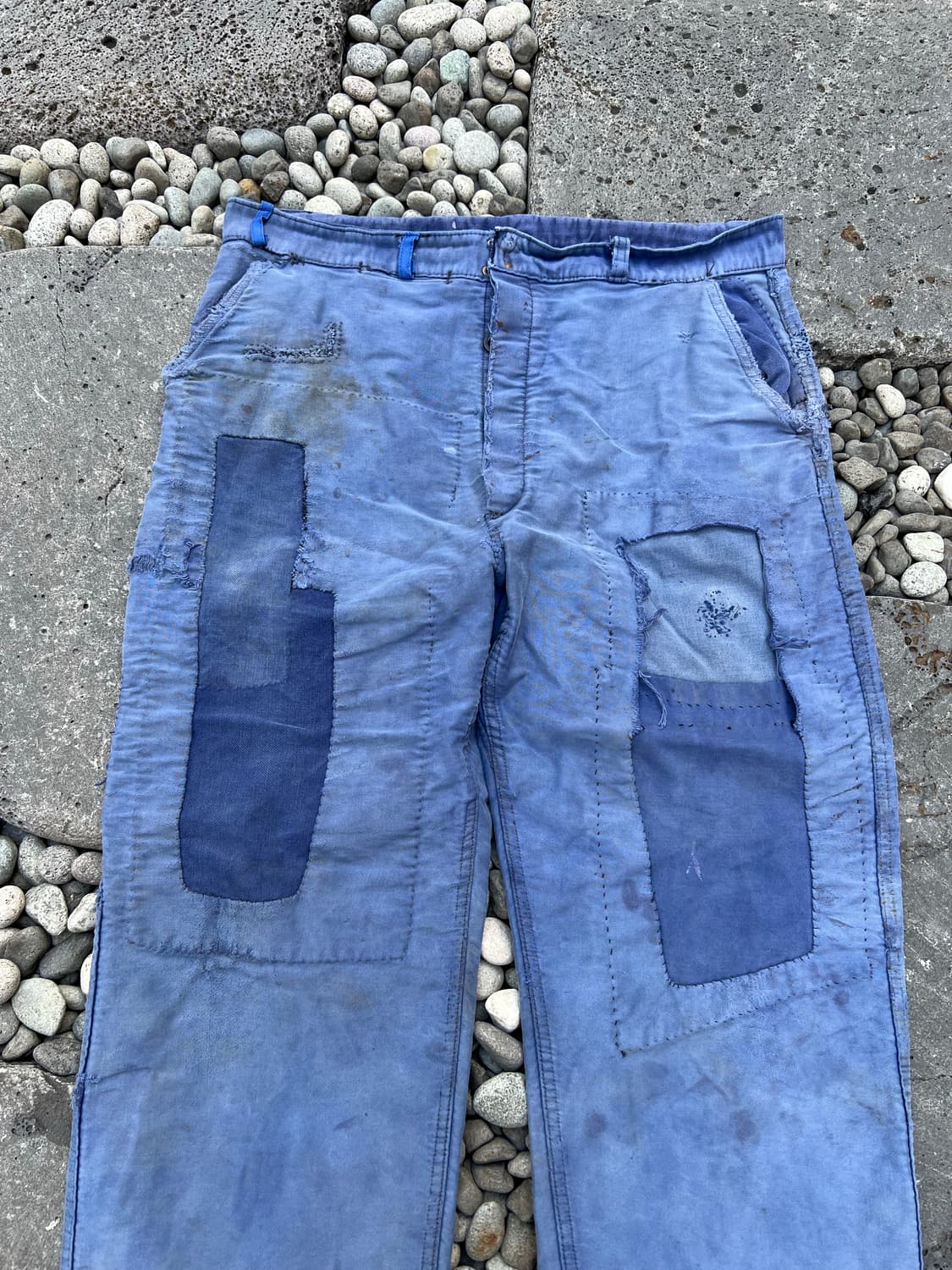 60s OLD FRENCH MOLESKIN FADED 빈티지몰스킨워크팬츠 상품이미지3