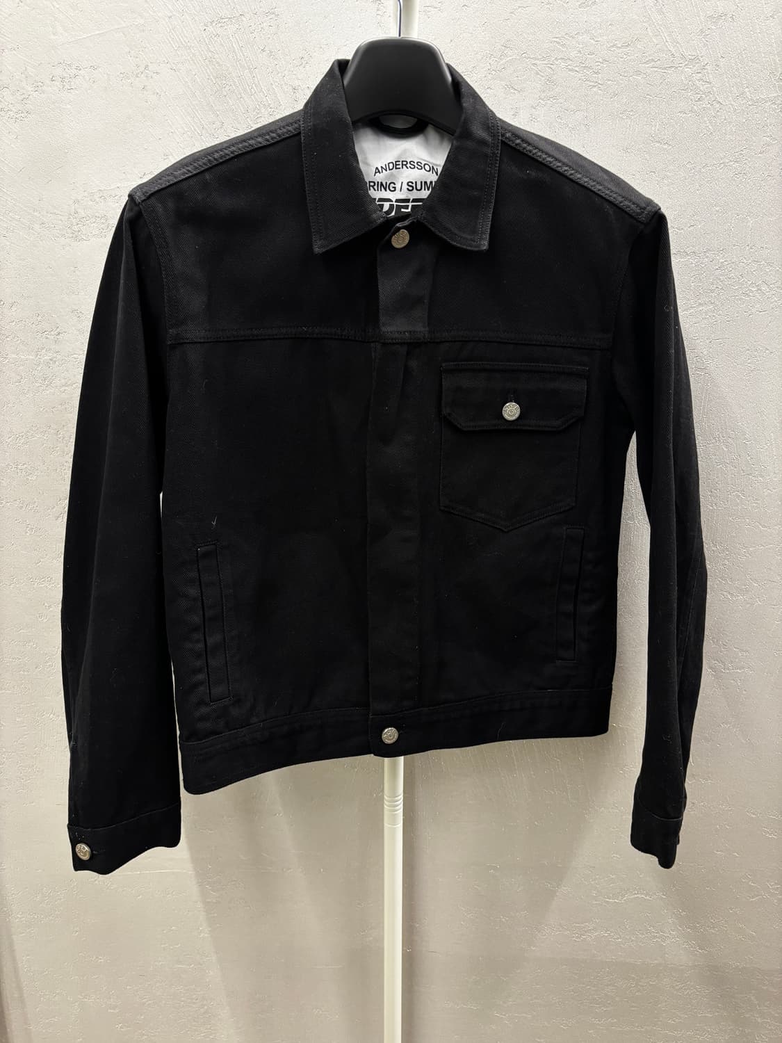 앤더슨벨 린드버그 데님 집업 자켓 M 상품이미지2