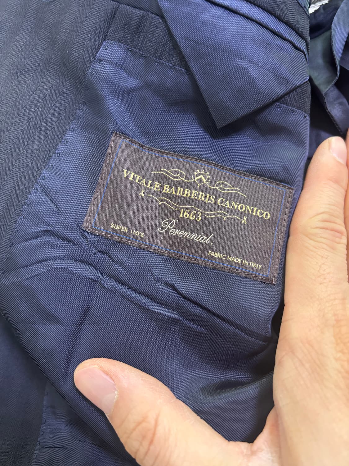 일본판 브룩스브라더스 네이비 블레이저 사이즈 105 상품이미지6
