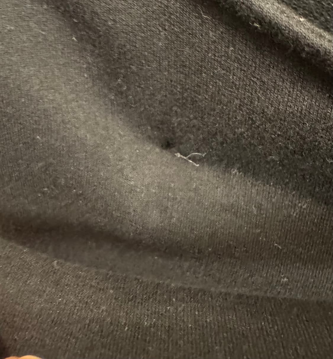 오스하이 스프링 넥 버튼 후드 블랙 상품이미지6