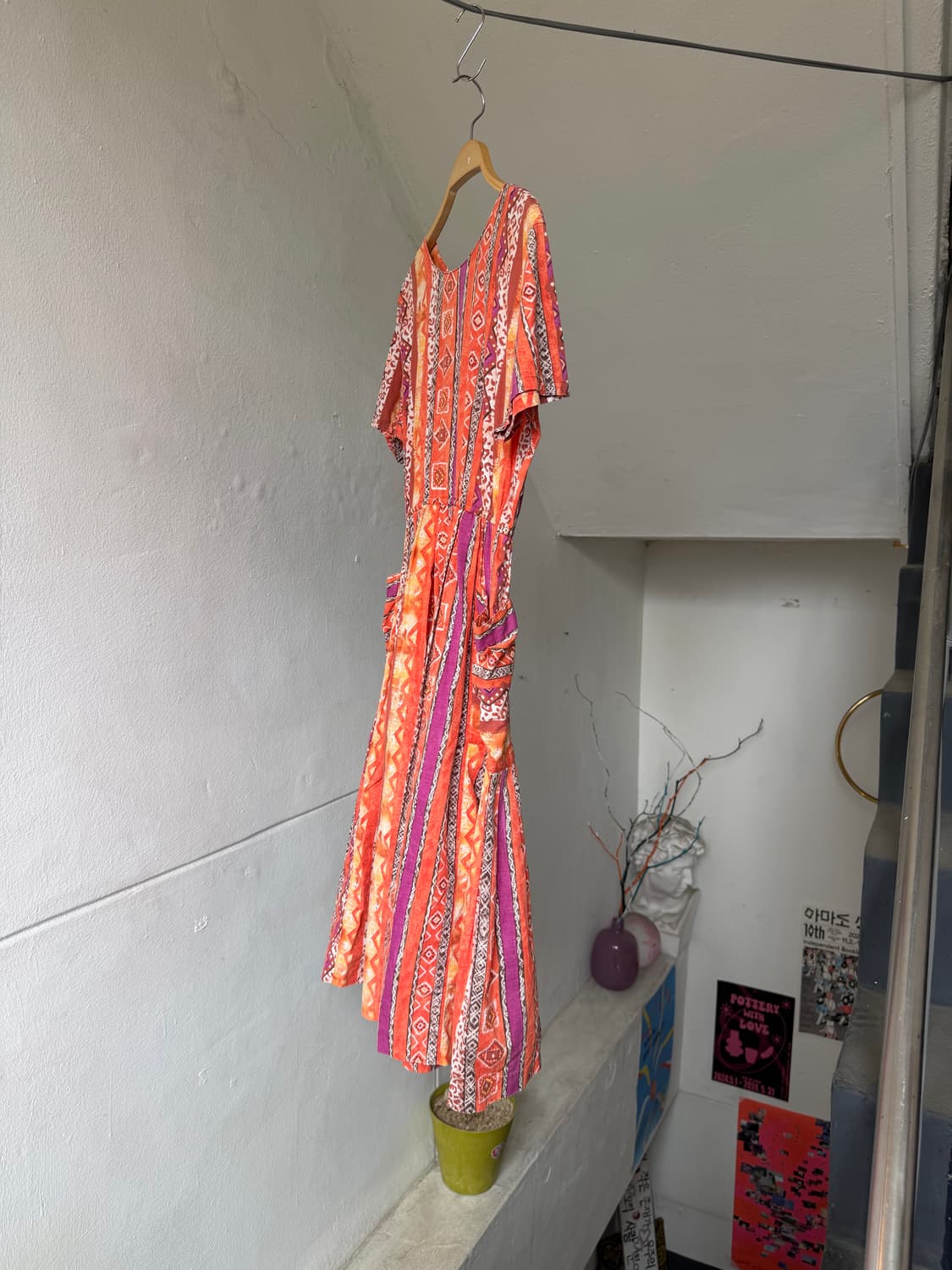 모리걸 에스닉 패턴 원피스 상품이미지8