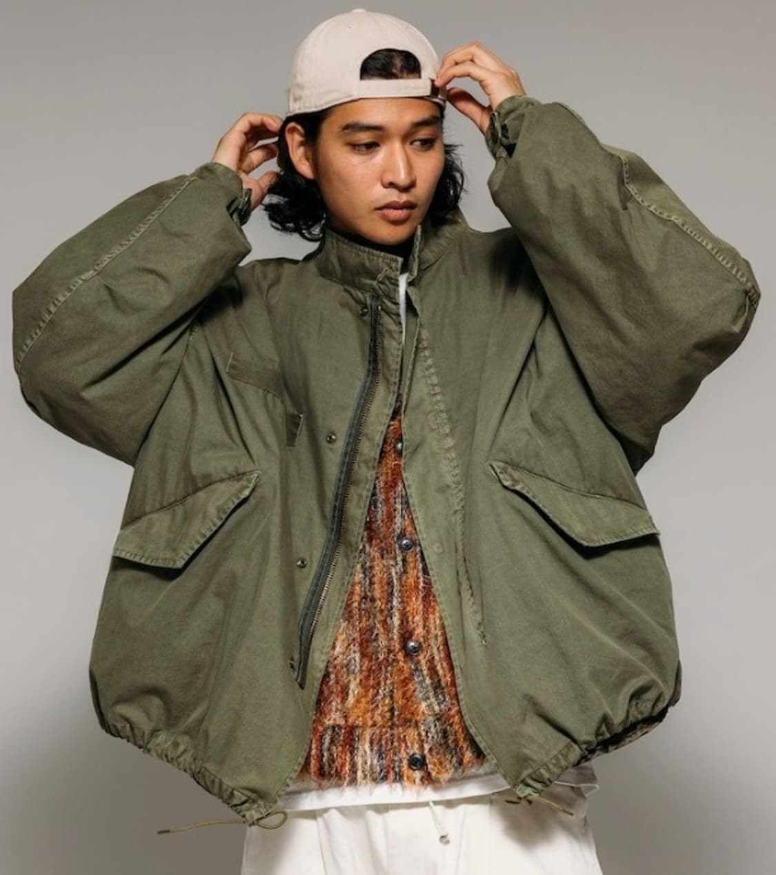 프릭스스토어 페이드 버전 M65 피쉬테일 숏 [새제품]  상품이미지8