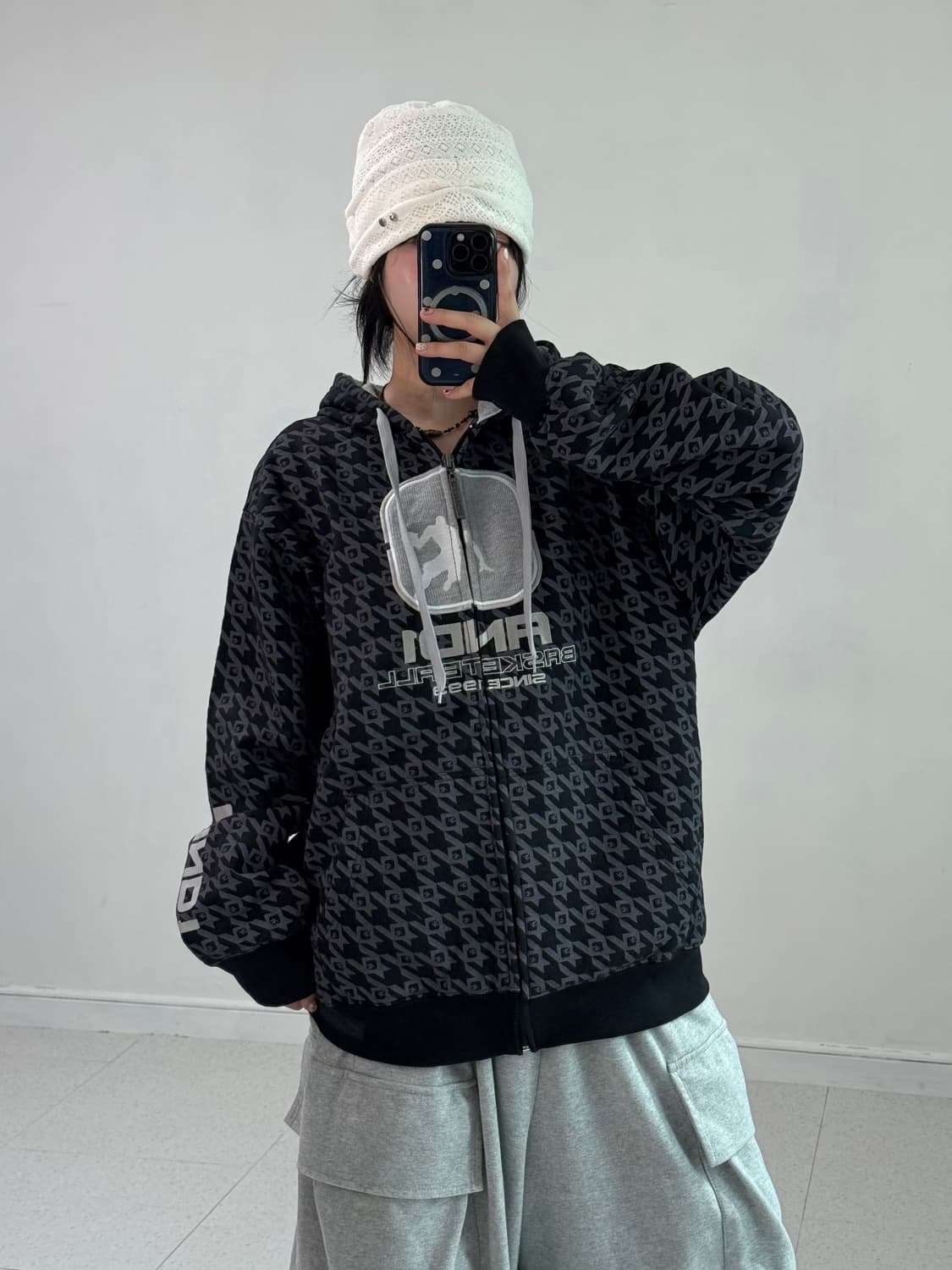 AND1 후드집업 상품이미지2