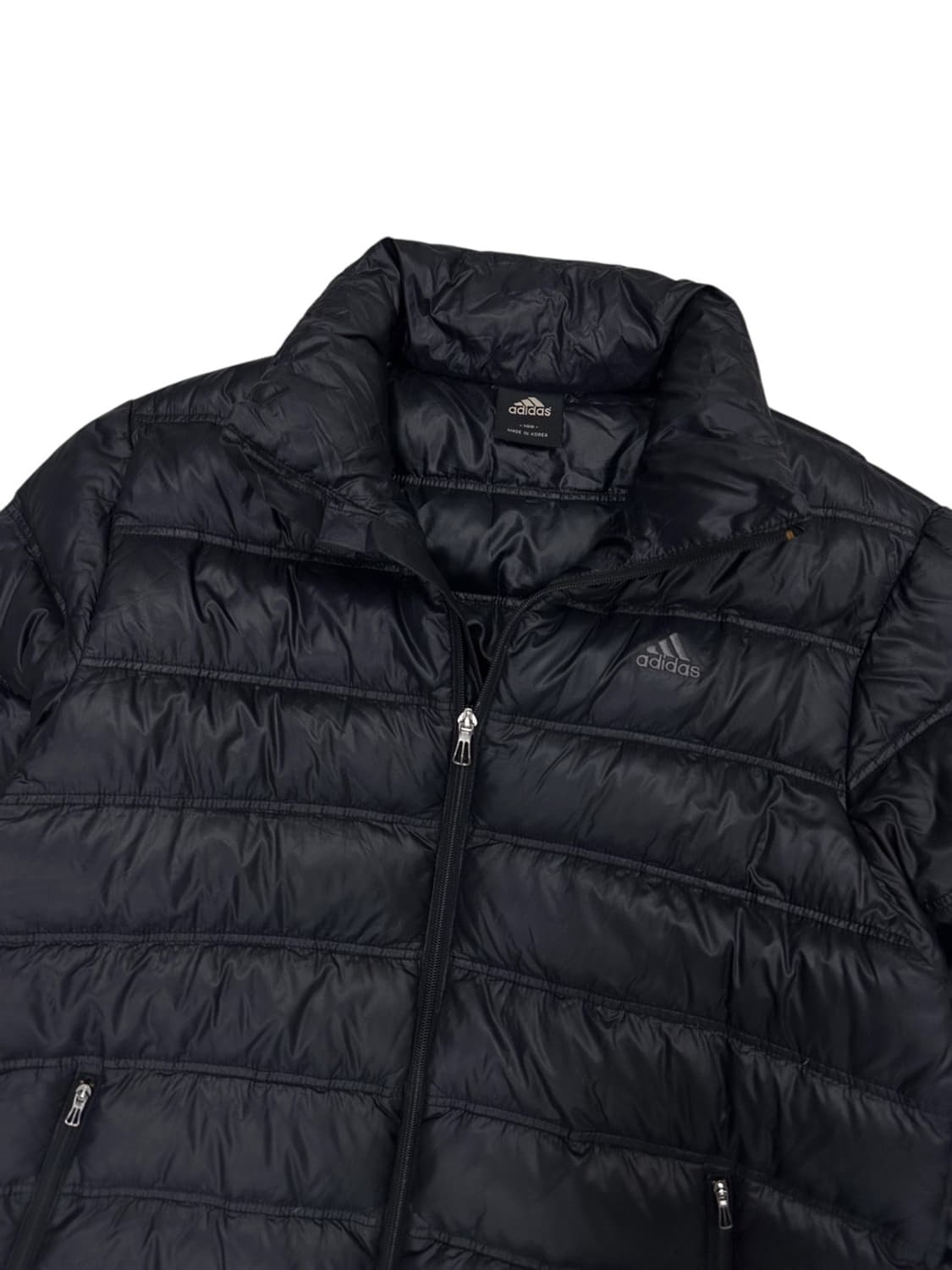아디다스 올드스쿨 구스다운 경량패딩 블랙 (L) 상품이미지3