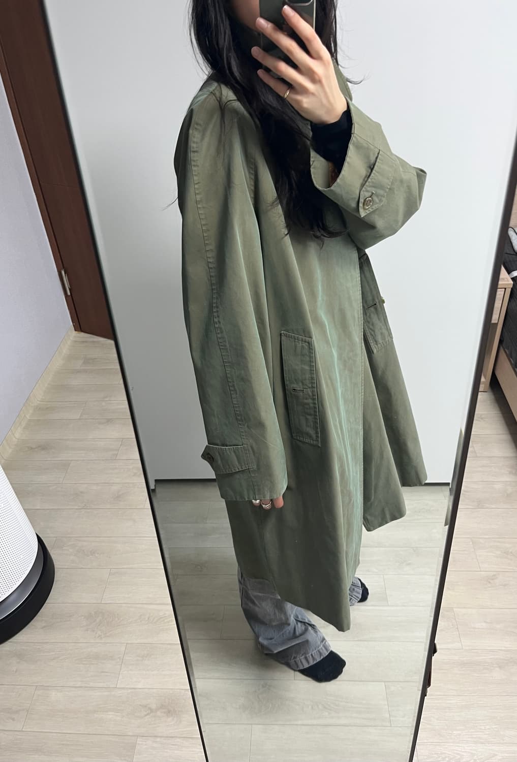 빈티지 버버리 트랜치 코드 상품이미지2