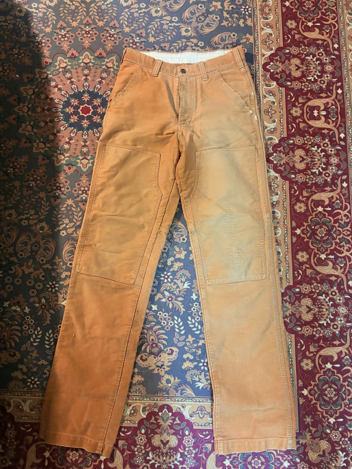 90‘s U.S.A.Carhartt Brown Duck Work Pant 상품이미지1