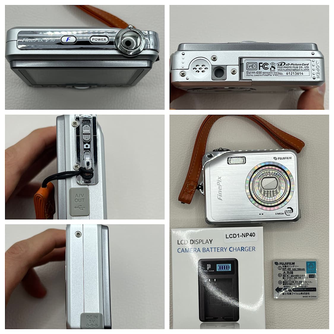 Fujifilm Finepix V10 빈티지 디지털 카메라 후지필름 상품이미지2