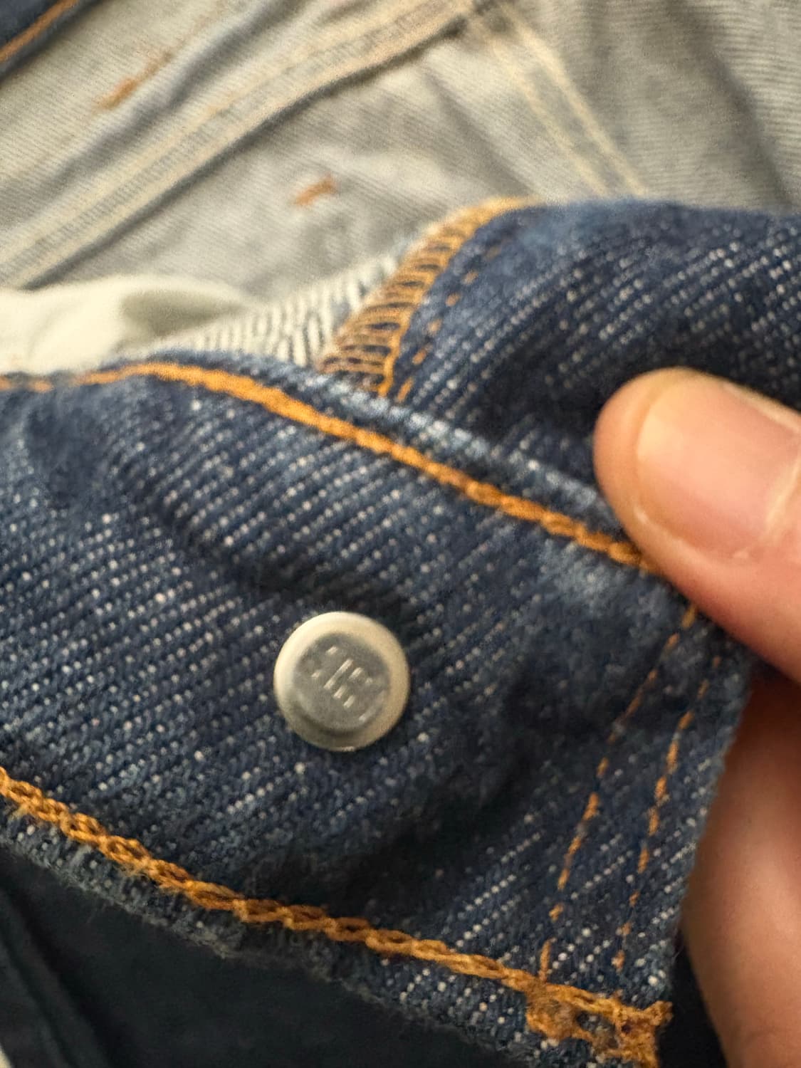 90‘s vtg Levi’s 505 Orange tab denim 상품이미지5