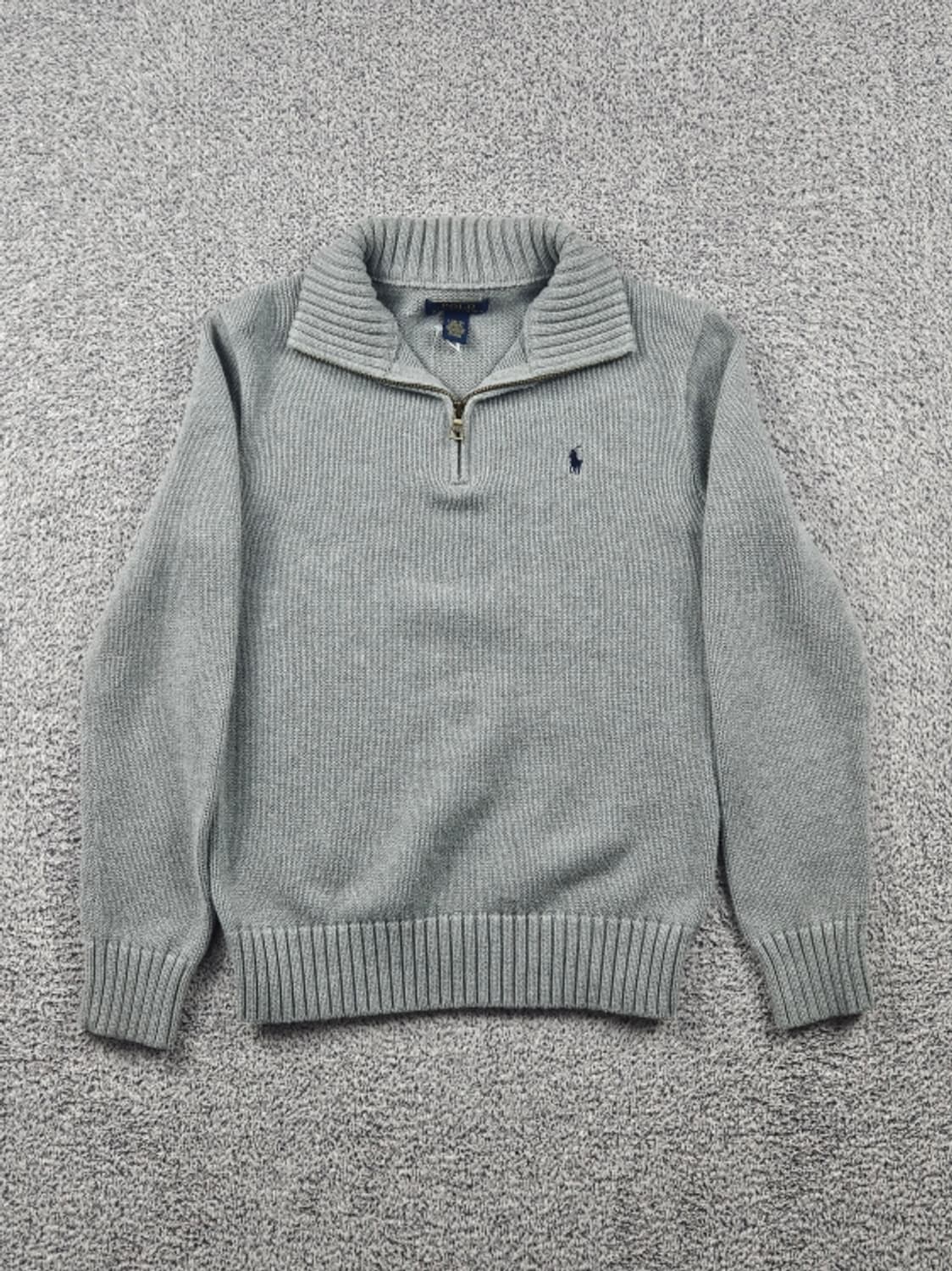 폴로랄프로렌 하이넥 베이직 하프 니트 집업 ( L ) / 10661 상품이미지2