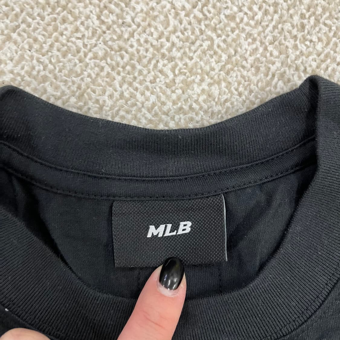 S MLB 백로고 반팔 티셔츠 0210M 상품이미지2