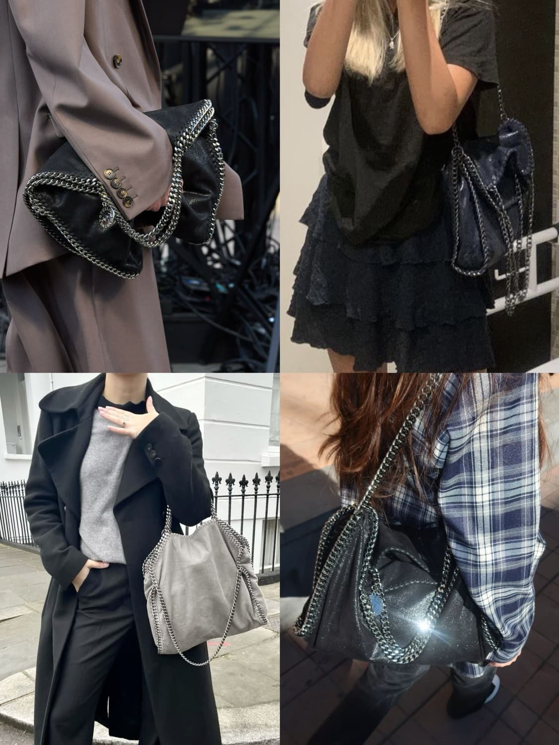 스텔라 맥카트니 파라벨라 3체인 토트백 상품이미지2