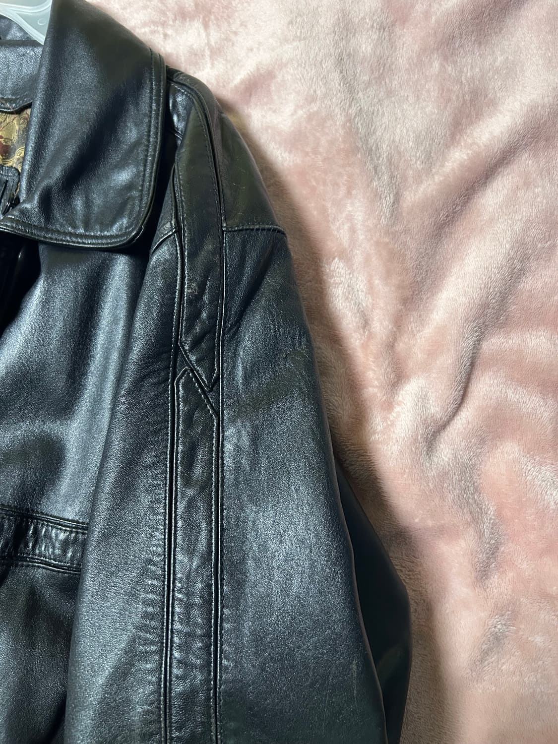 가죽 레더 자켓 상품이미지2