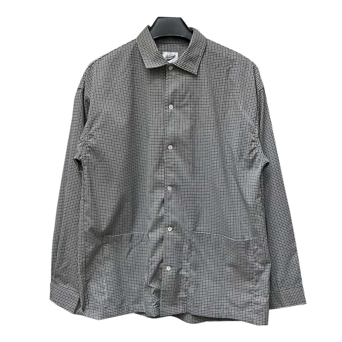 파르티멘토 2PK 오버핏 체크 셔츠 자켓 M 상품이미지1