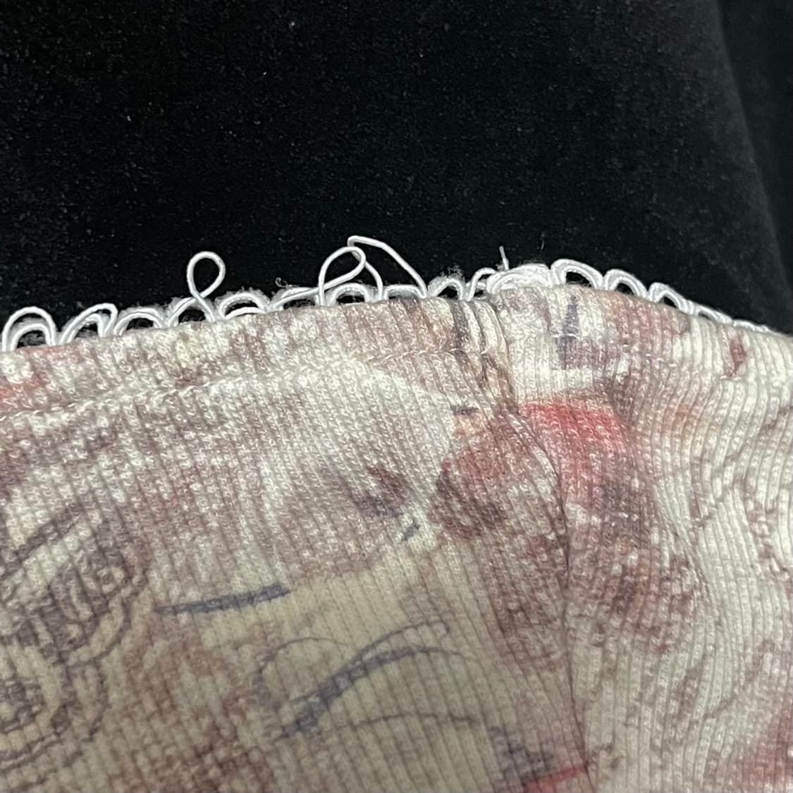 아이엠지아 리본 포인트 프린팅 튜브탑 xs 상품이미지3