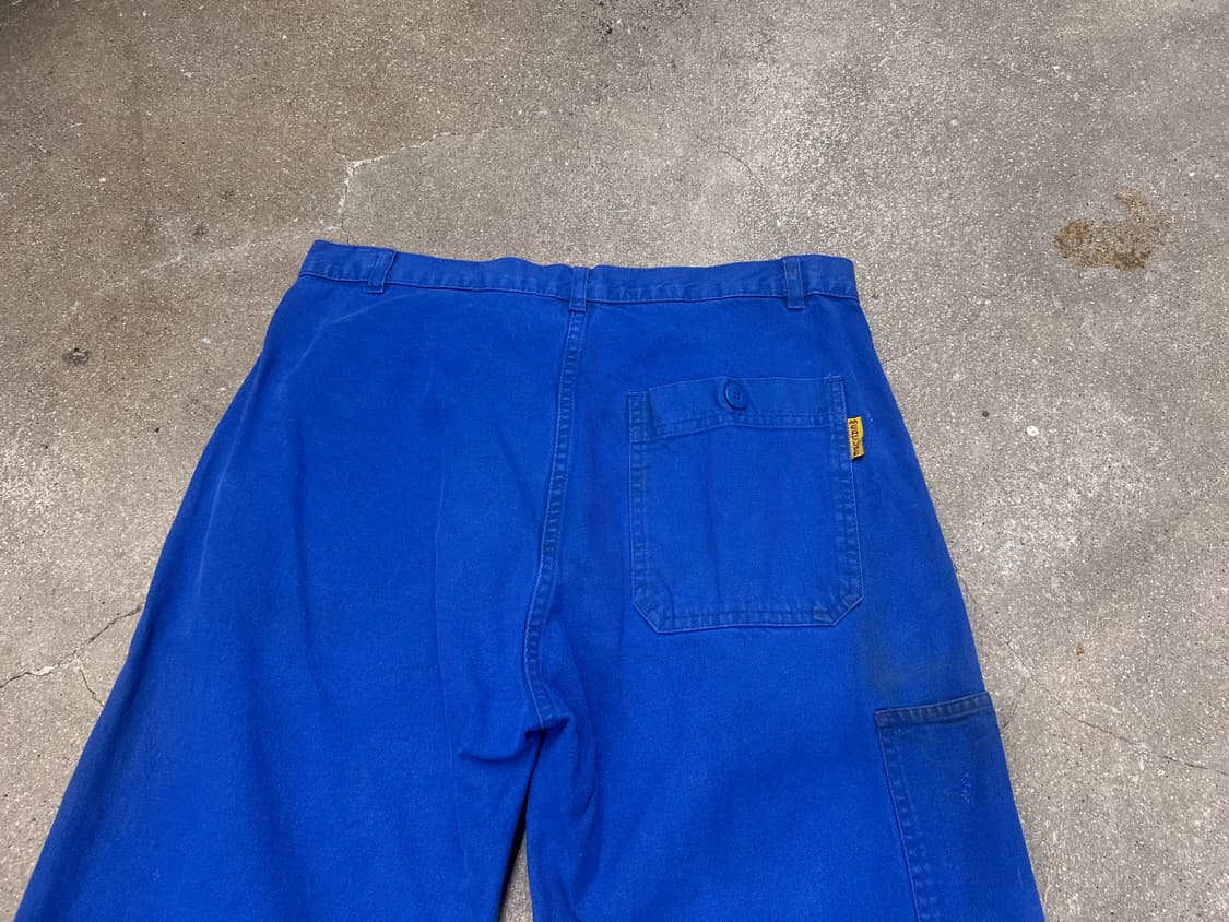 프렌치 블루 워크 팬츠 상품이미지6