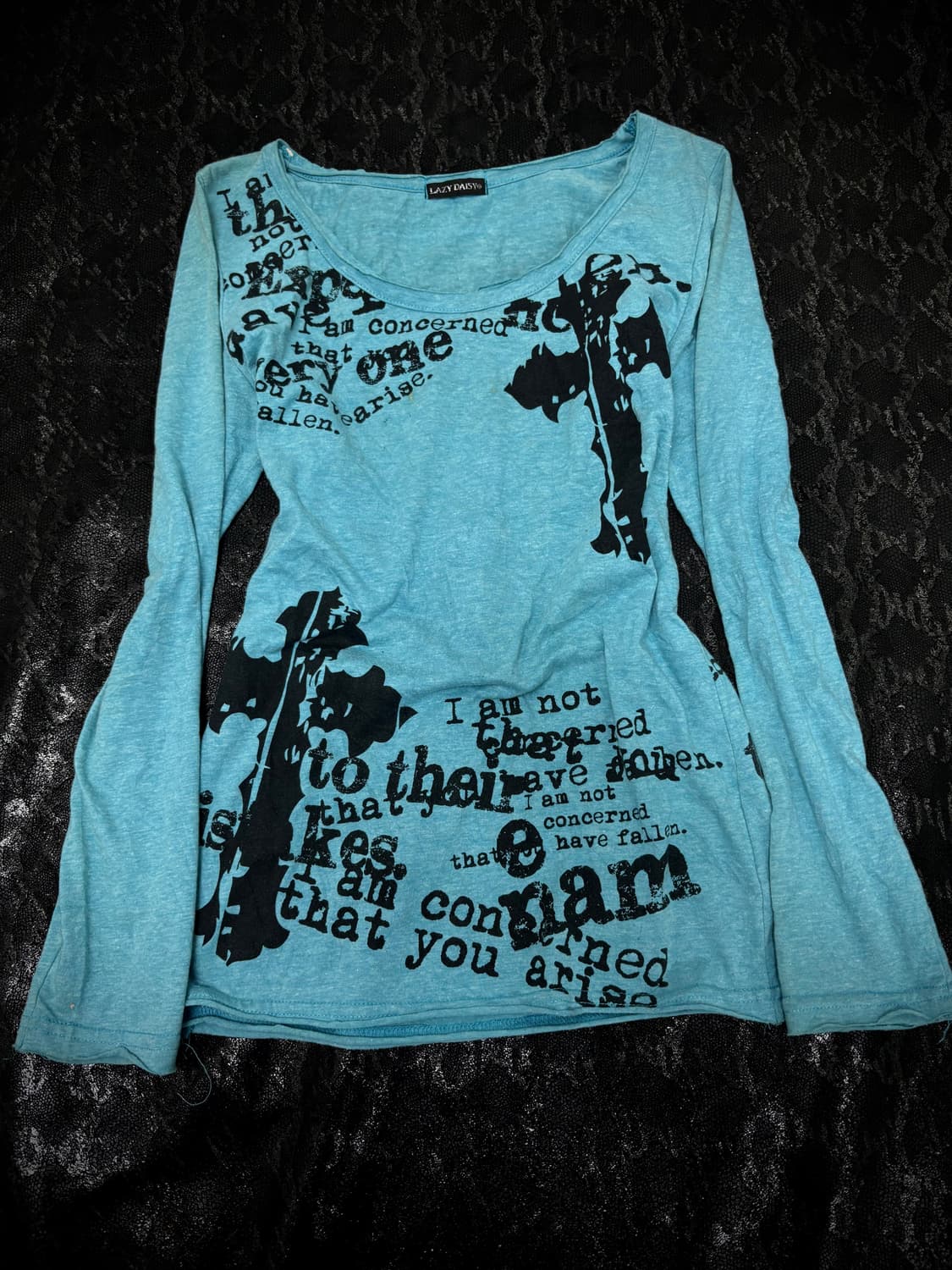 “LAZY DAISY” 00’s Punk Cross&Skull Spide 상품이미지7