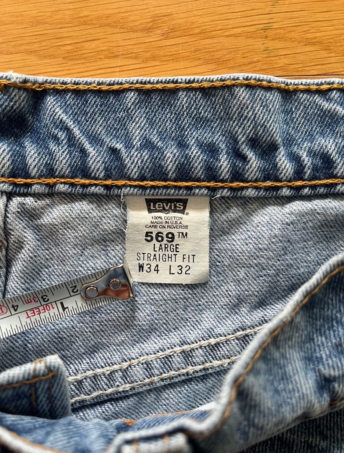 90s 리바이스 569 made in usa 34 상품이미지4