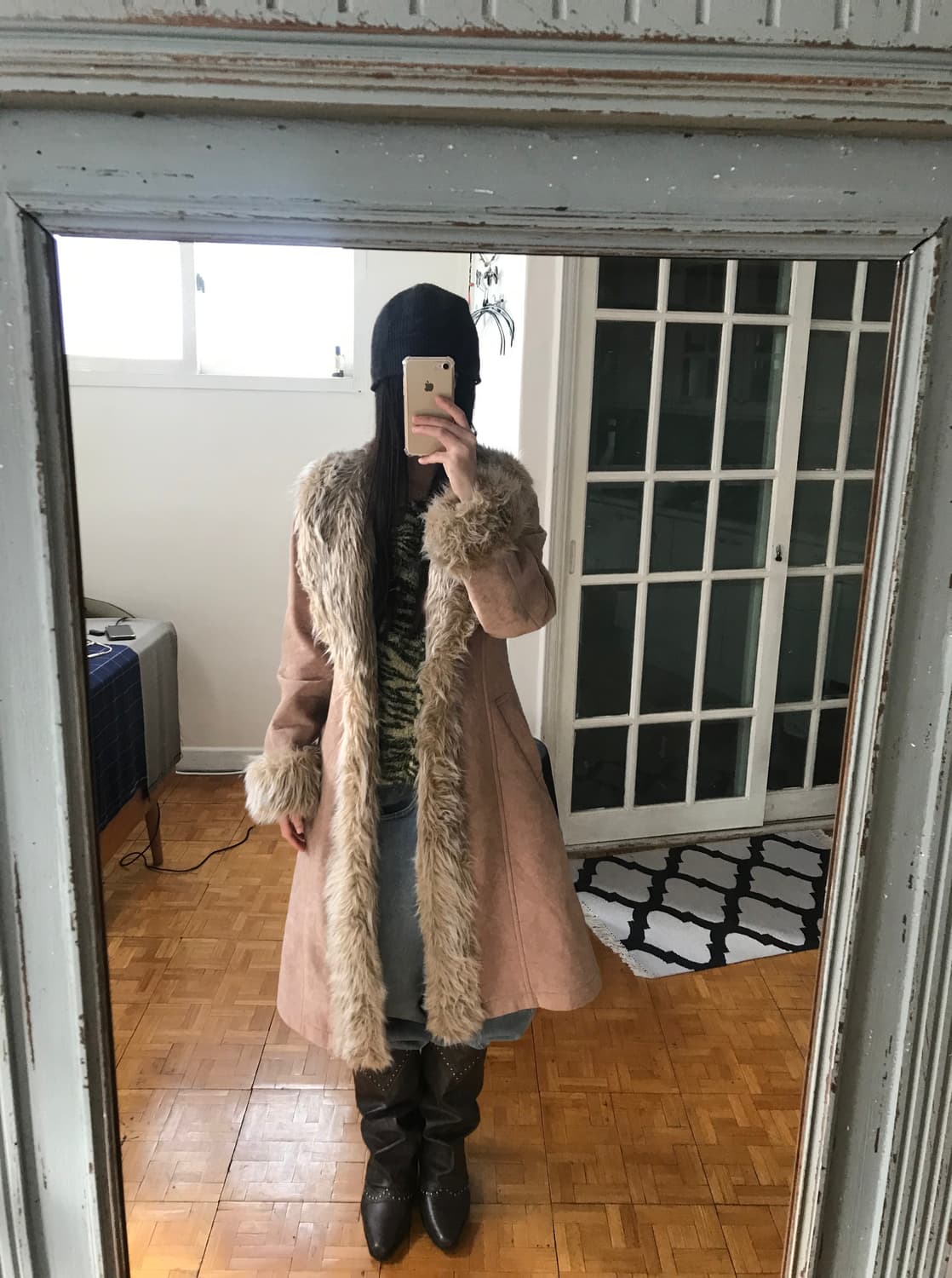 vintage shearing coat 상품이미지2