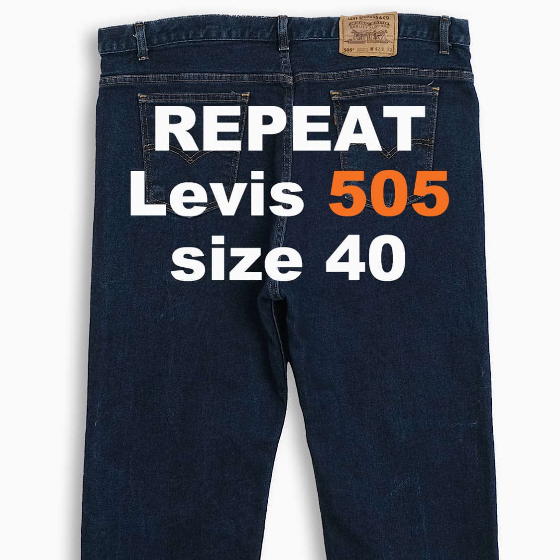 리바이스 505 오렌지탭 90s USA 40 사이즈 OR5054219 상품이미지1