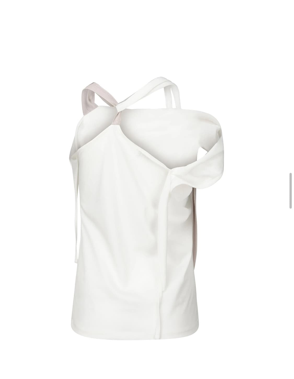 [NACHE] RAWCUT HALTER SLEEVELESS  상품이미지3