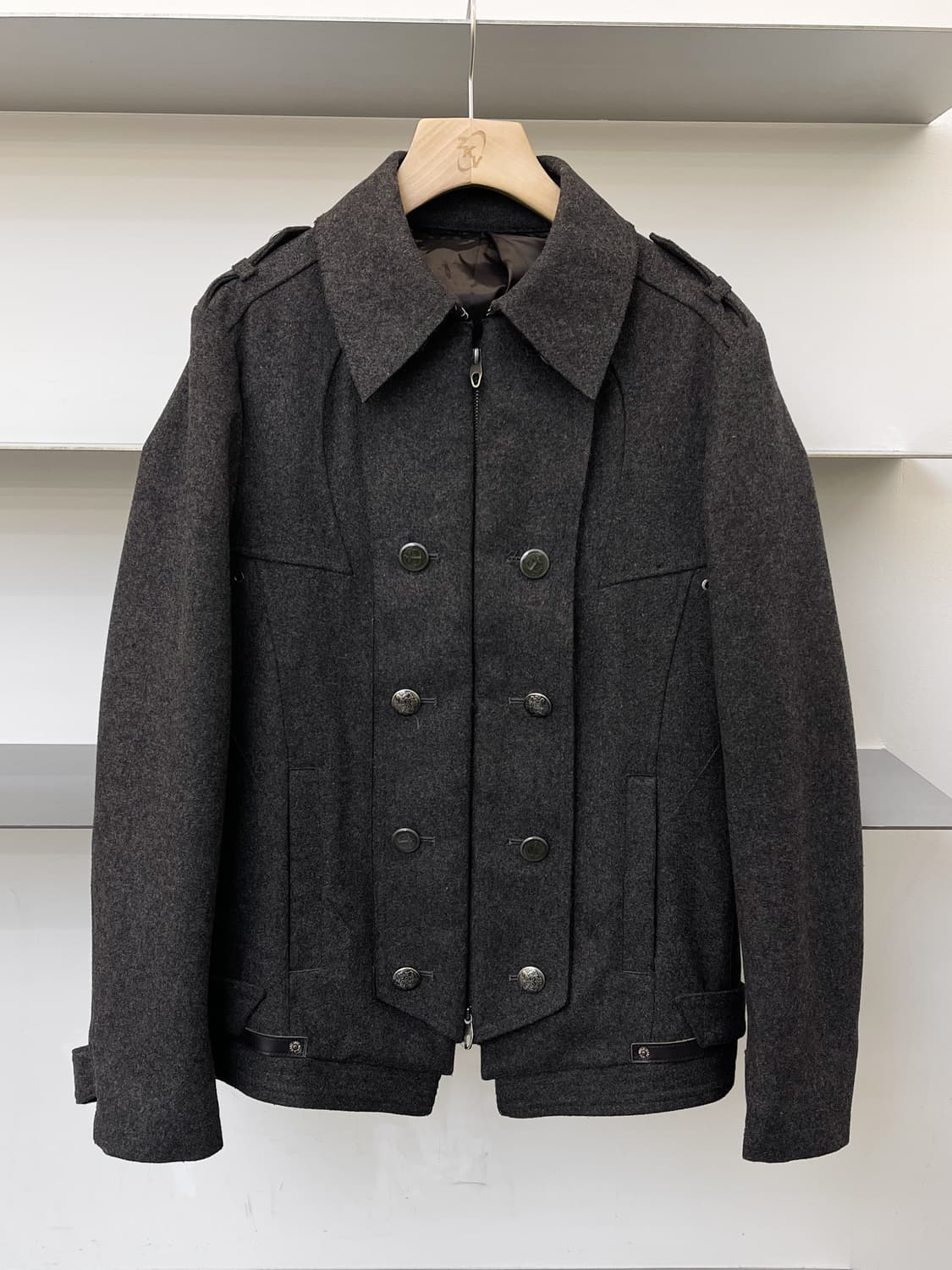 PPFM 투웨이 나폴레옹 울자켓 상품이미지1