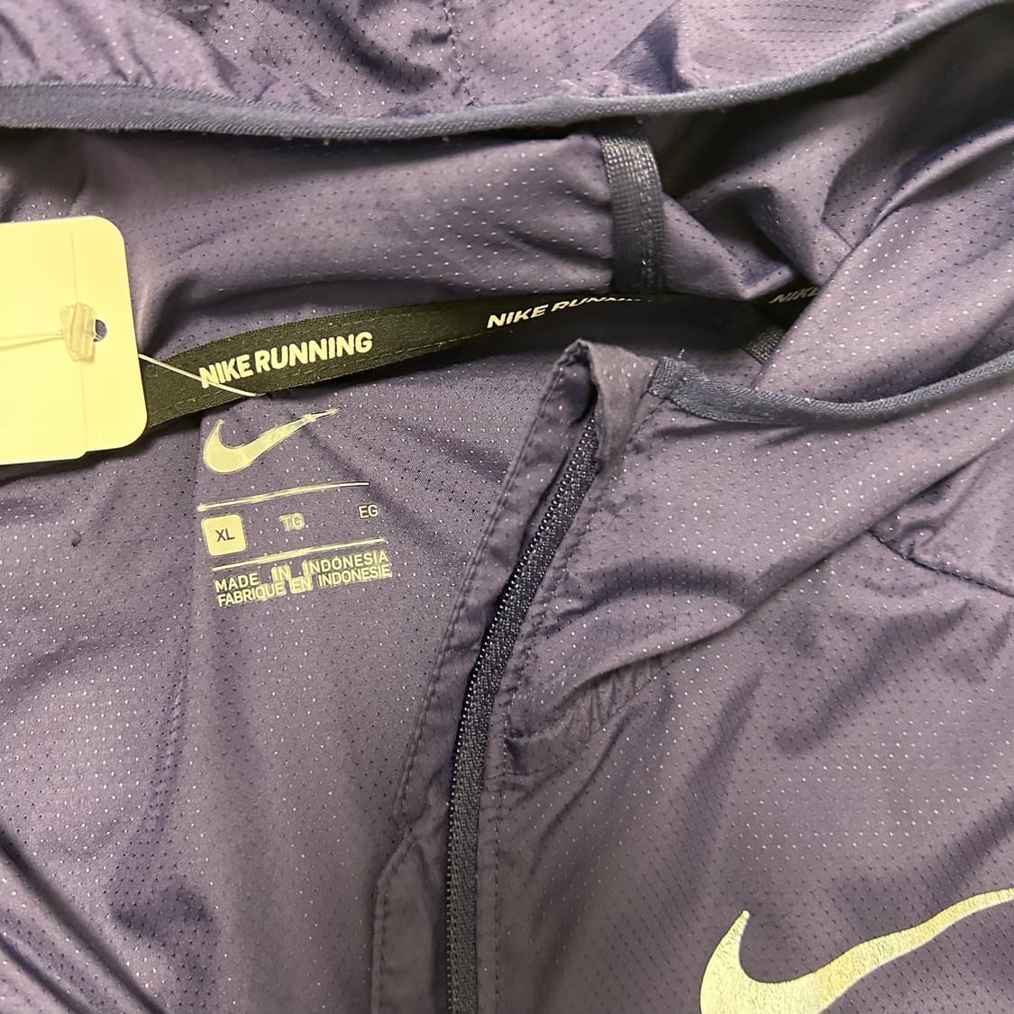 Nike Purple Running Windbreaker 상품이미지6