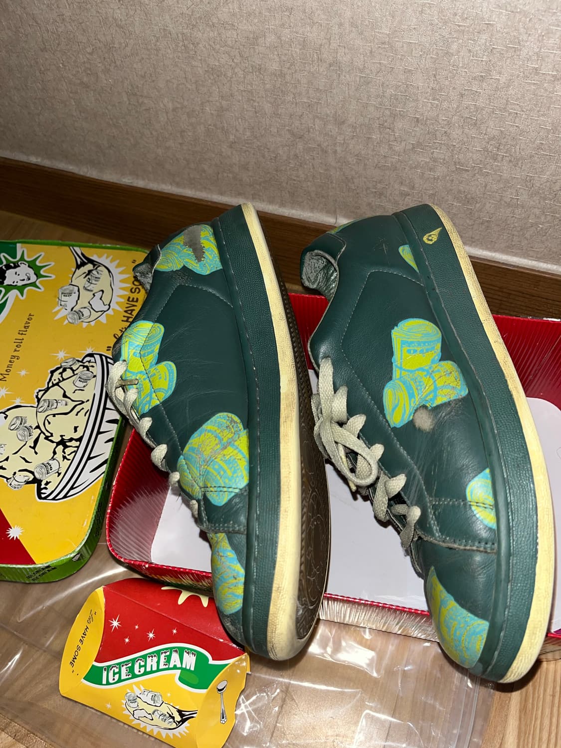 빌리네어보이즈클럽 x 아이스크림 "money roll" 신발 상품이미지3
