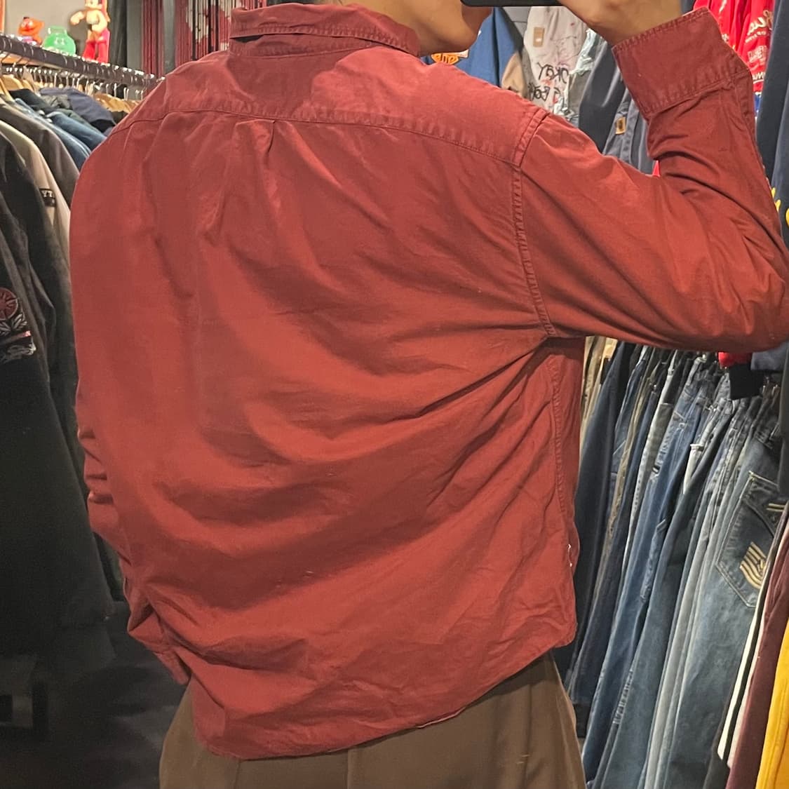 [IM] carhartt 칼하트 레드 긴팔셔츠 상품이미지6