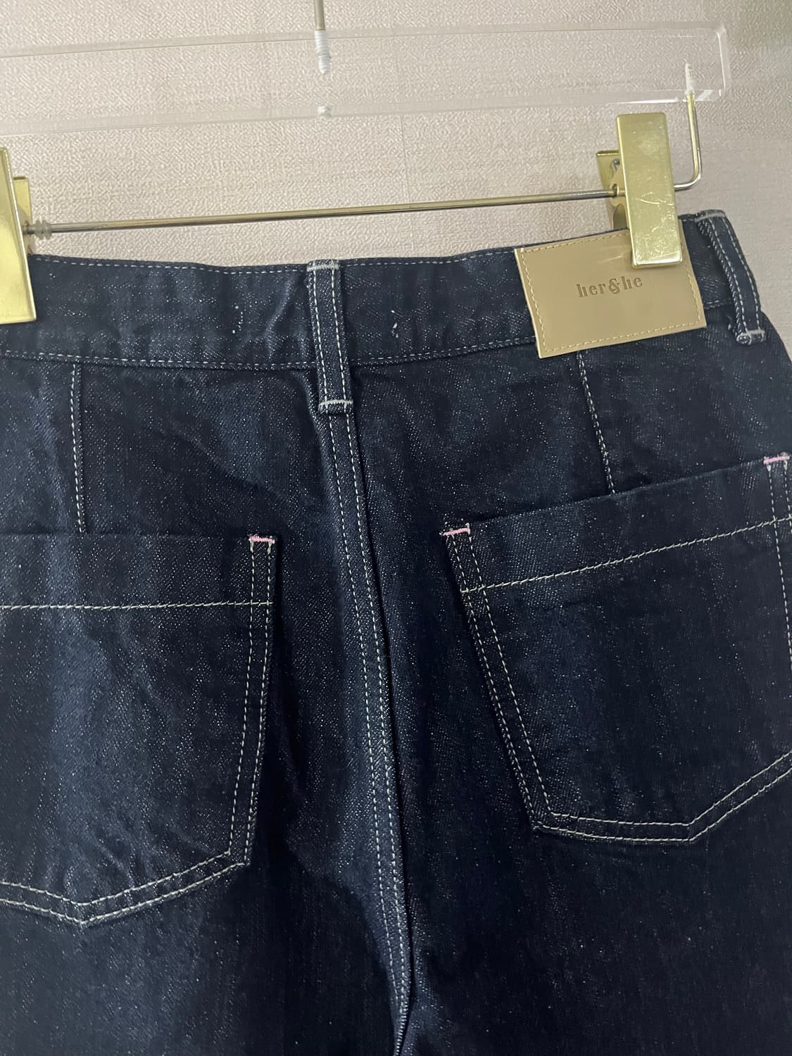 허앤쉬 hershe 핑크라벨생지데님(S) 상품이미지5