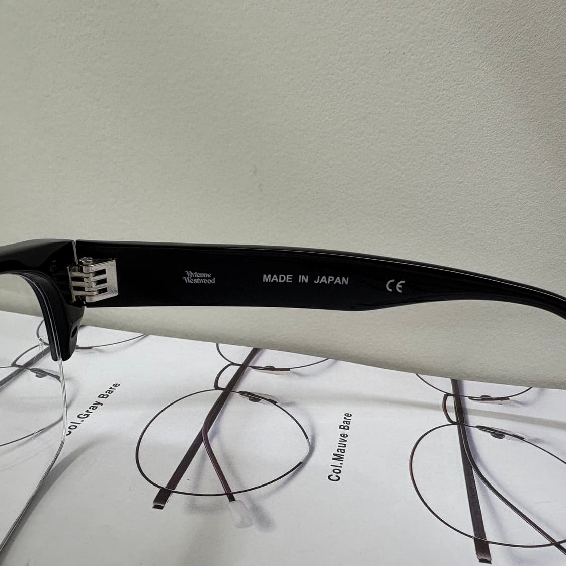비비안웨스트우드 반무테 빈티지안경 상품이미지5
